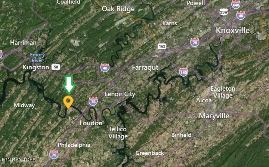 Area Overview - 417 Ladybug Lane, Loudon, TN 37774