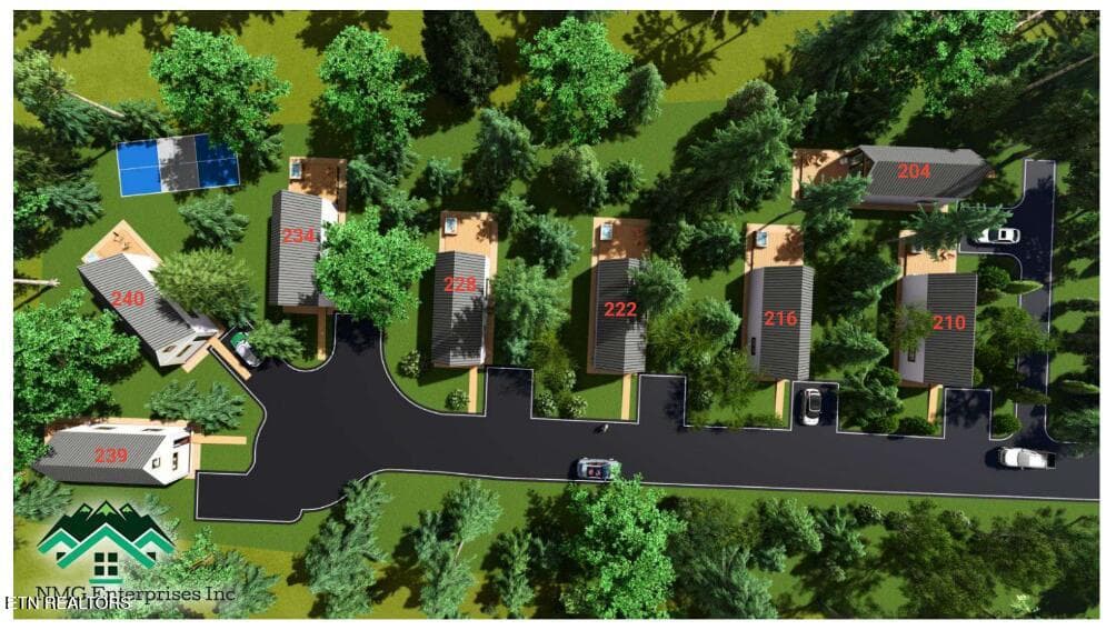 Map of Property - 216 Braydens Way, Gatlinburg, TN 37738, Gatlinburg