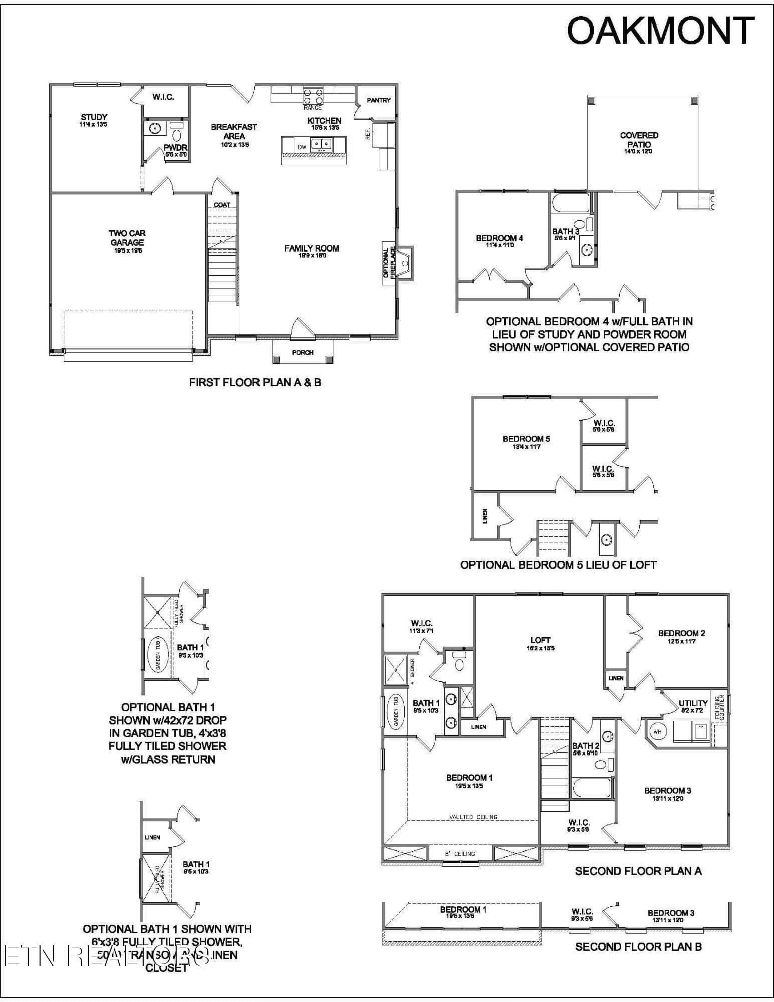 Oakmont Floorplan Revised 9.24.25 - 2036 Hickory Reserve Rd, Knoxville, TN 37932, Knoxville
