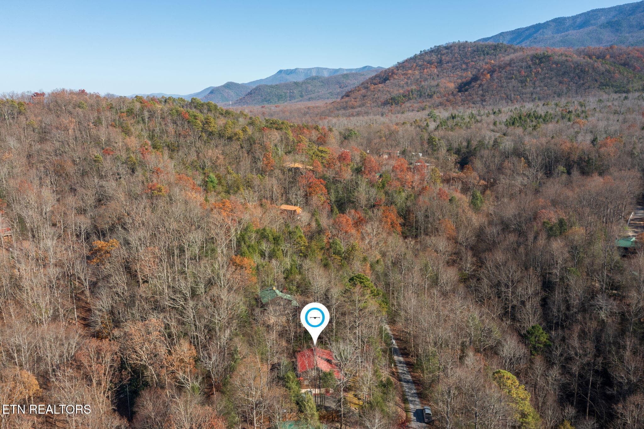 homesandvideos aerials-13606m - 4917 Latta Way, Gatlinburg, TN 37738, Gatlinburg