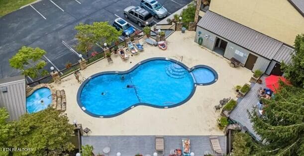 1130SV Drone Pool 1 - 1130 Ski View Drive UNIT 109, Gatlinburg, TN 37738, Gatlinburg