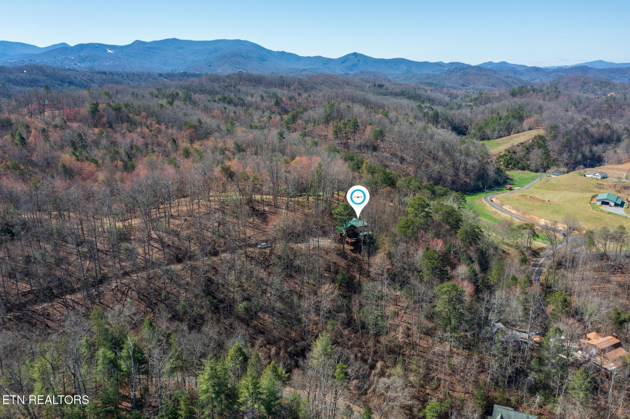 homesandvideos aerials-14485m - 1226 Serenity Lane, Sevierville, TN 37876