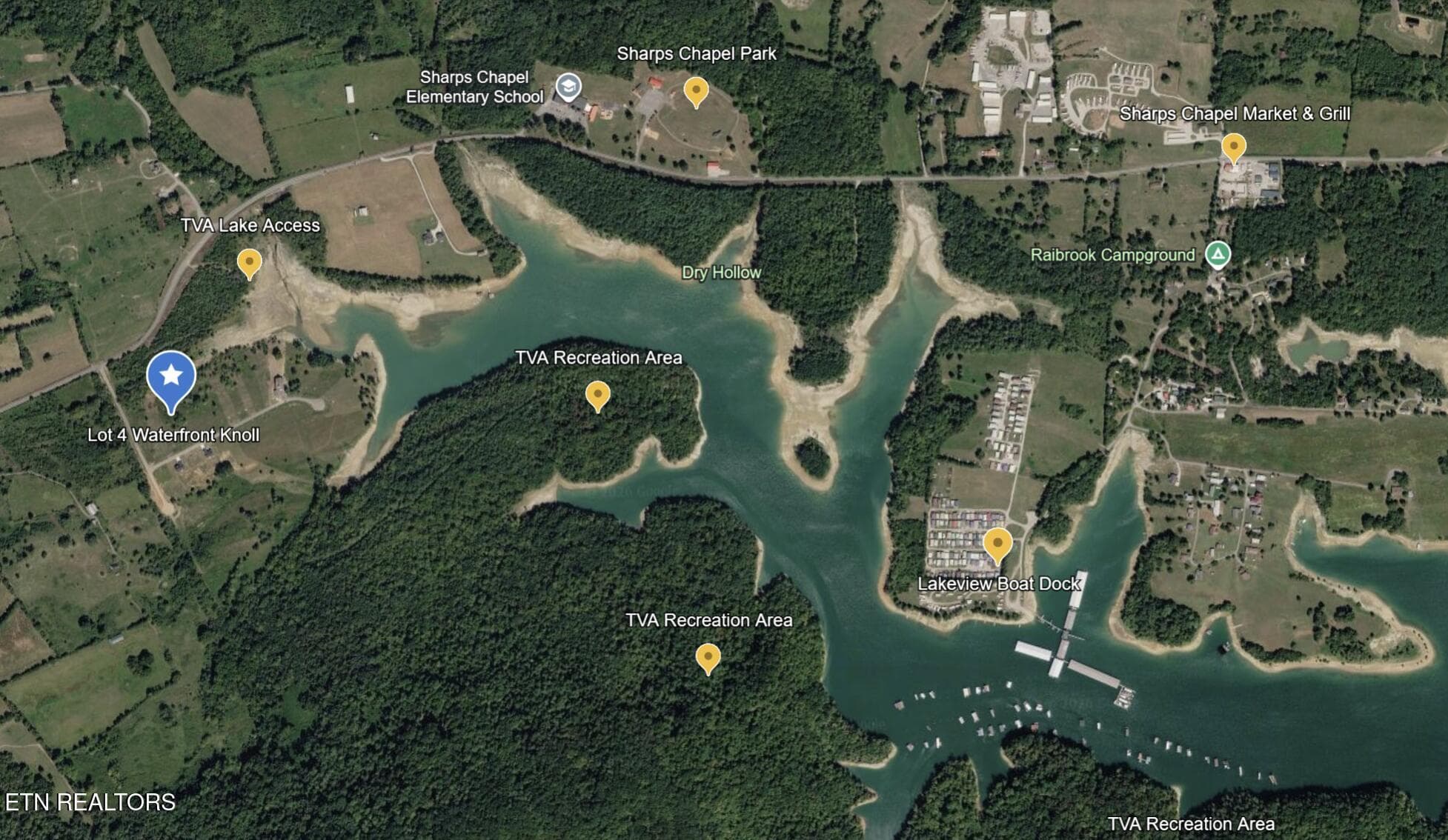 Lot 4 Waterfront Knoll - Lot 4 Waterfront Knoll Rd, Sharps Chapel, TN 37866, Sharps Chapel