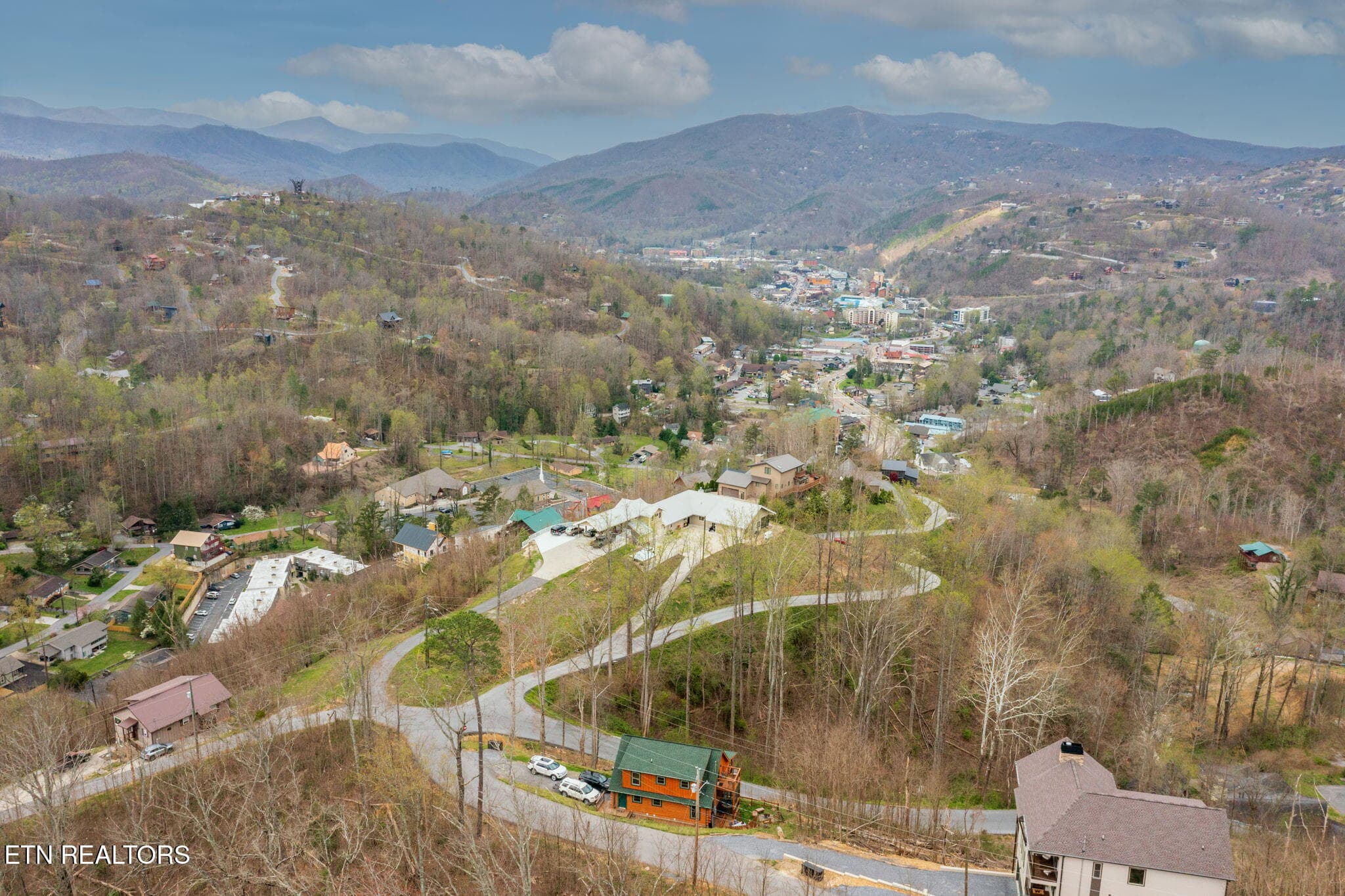homesandvideos aerials-14751 copy - 309 Tower Rd, Gatlinburg, TN 37738, Gatlinburg