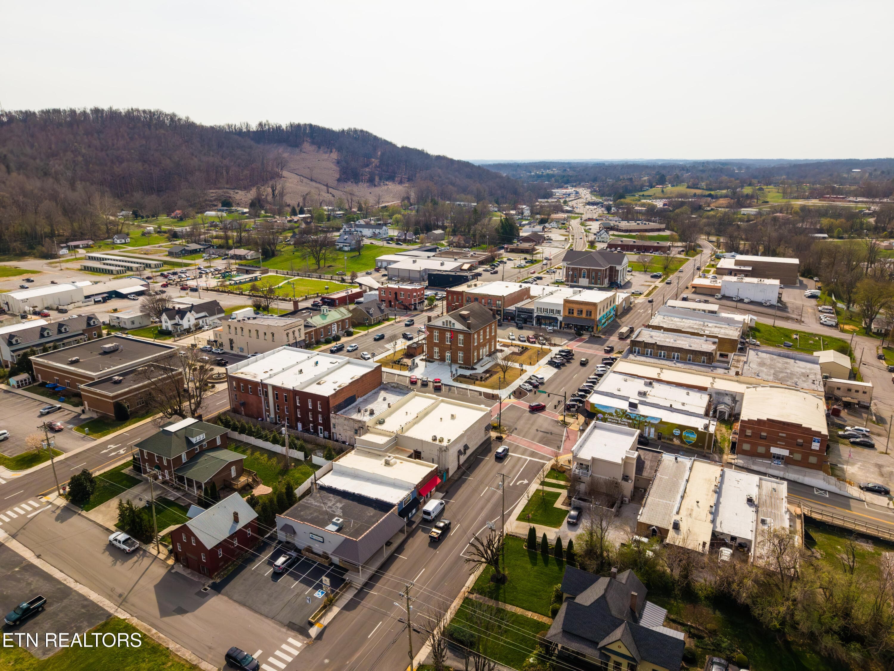 X_Aerial Town - 1366 Hidden Valley Drive, Livingston, TN 38570, Livingston