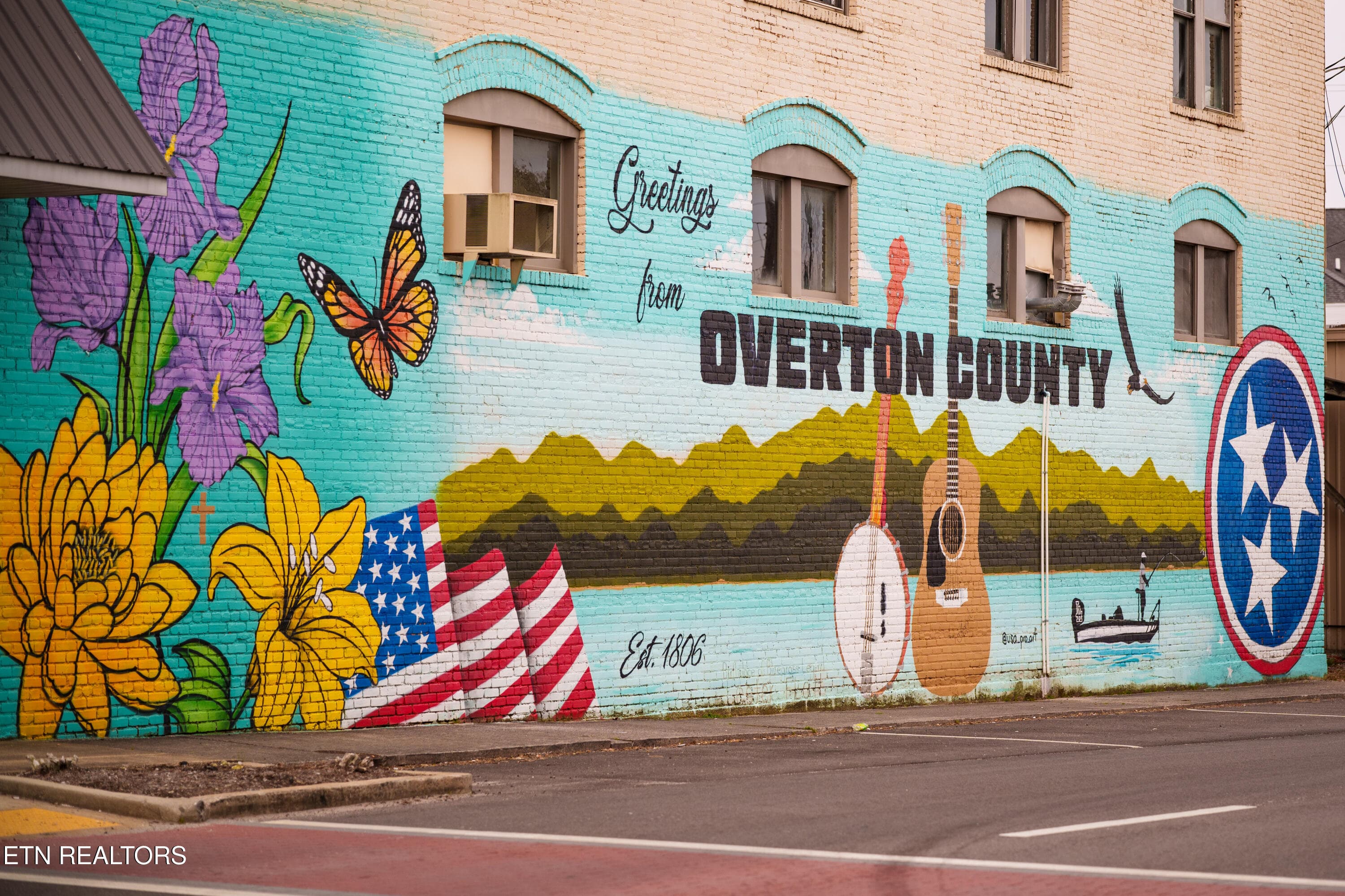 Y_County Mural - 1366 Hidden Valley Drive, Livingston, TN 38570, Livingston