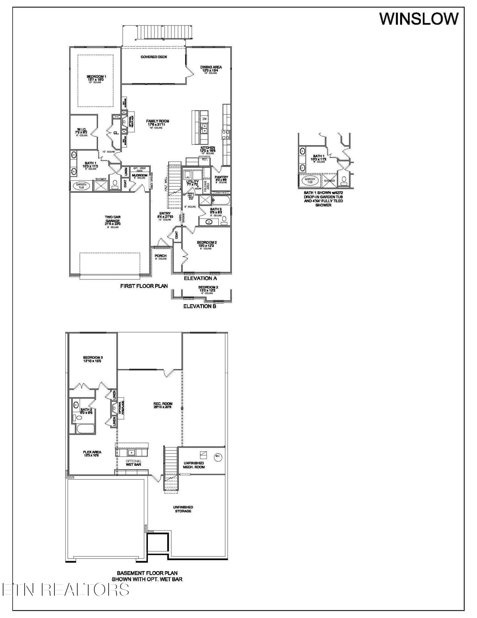 Winslow Floorplan Revised 11.22.23 - 1867 Hickory Reserve Rd, Knoxville, TN 37932, Knoxville