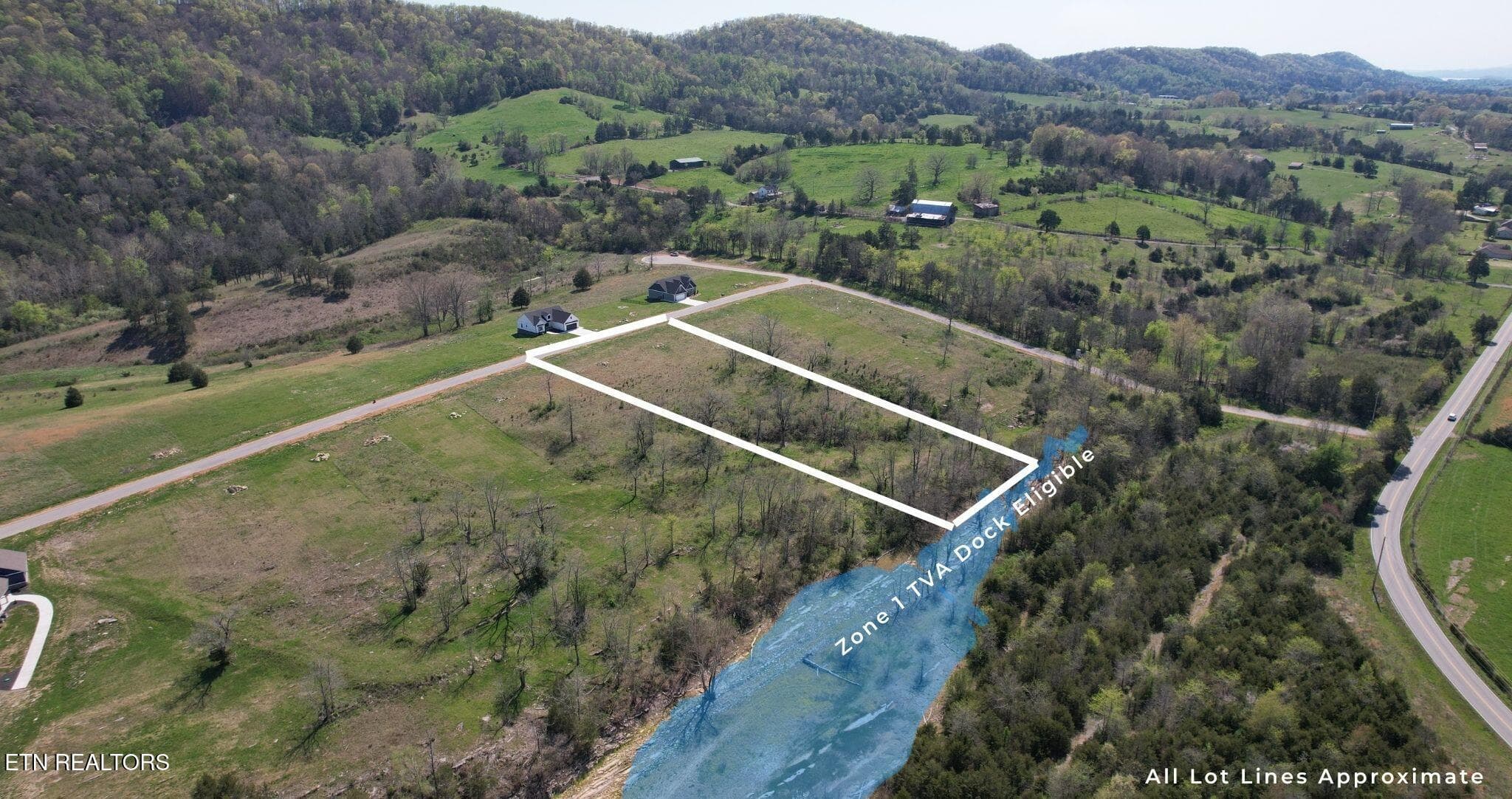 Winter water level - Lot 4 Waterfront Knoll Rd, Sharps Chapel, TN 37866, Sharps Chapel
