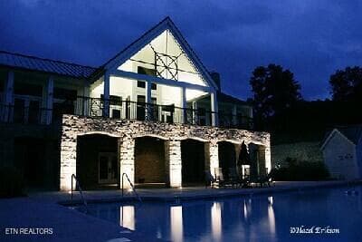 club-house_night_close - lot 485 Russell Brothers Rd, Sharps Chapel, TN 37866, Sharps Chapel