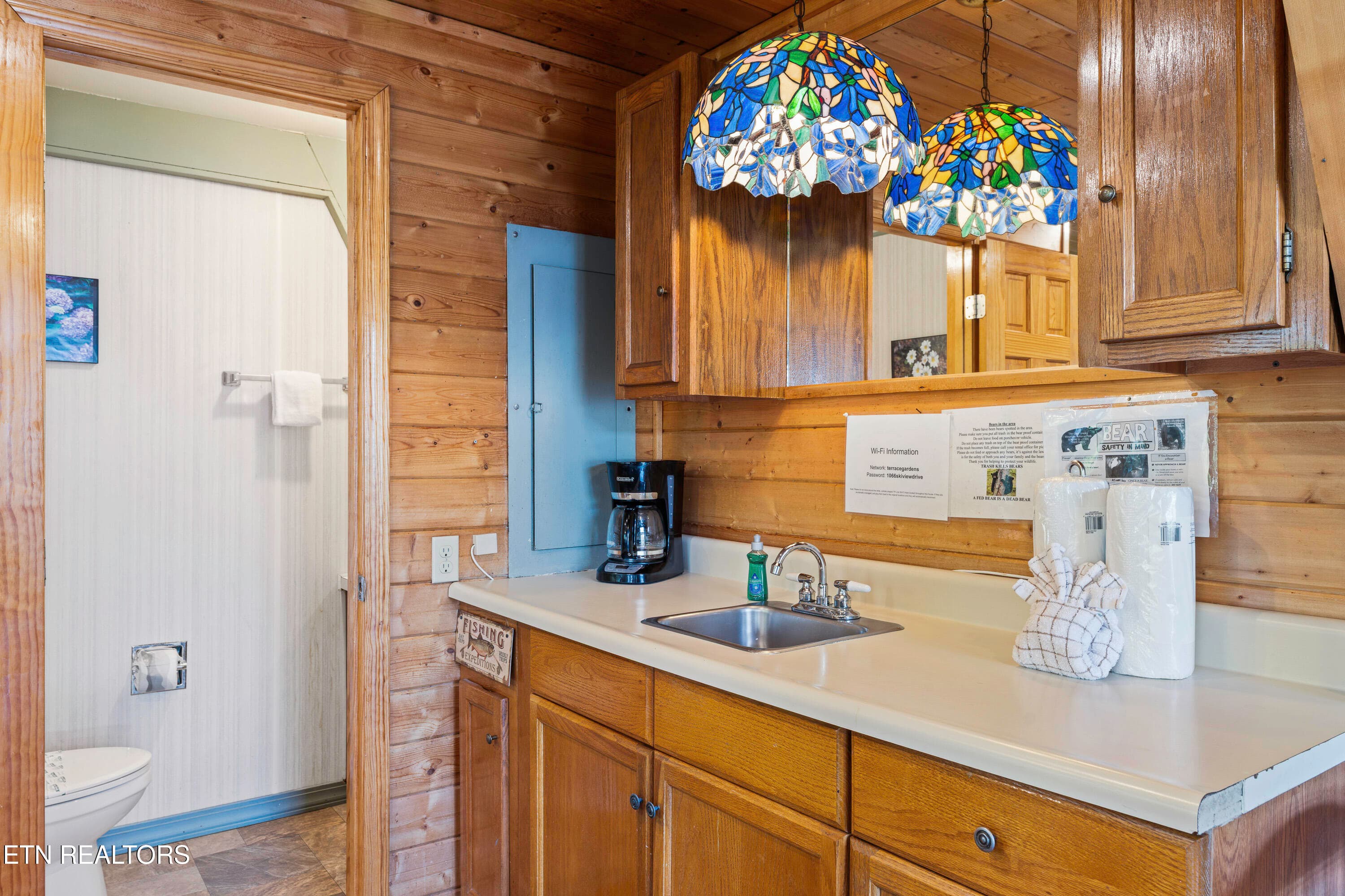 Coffee Wet Bar Area - 1066 Ski View Drive, Gatlinburg, TN 37738, Gatlinburg