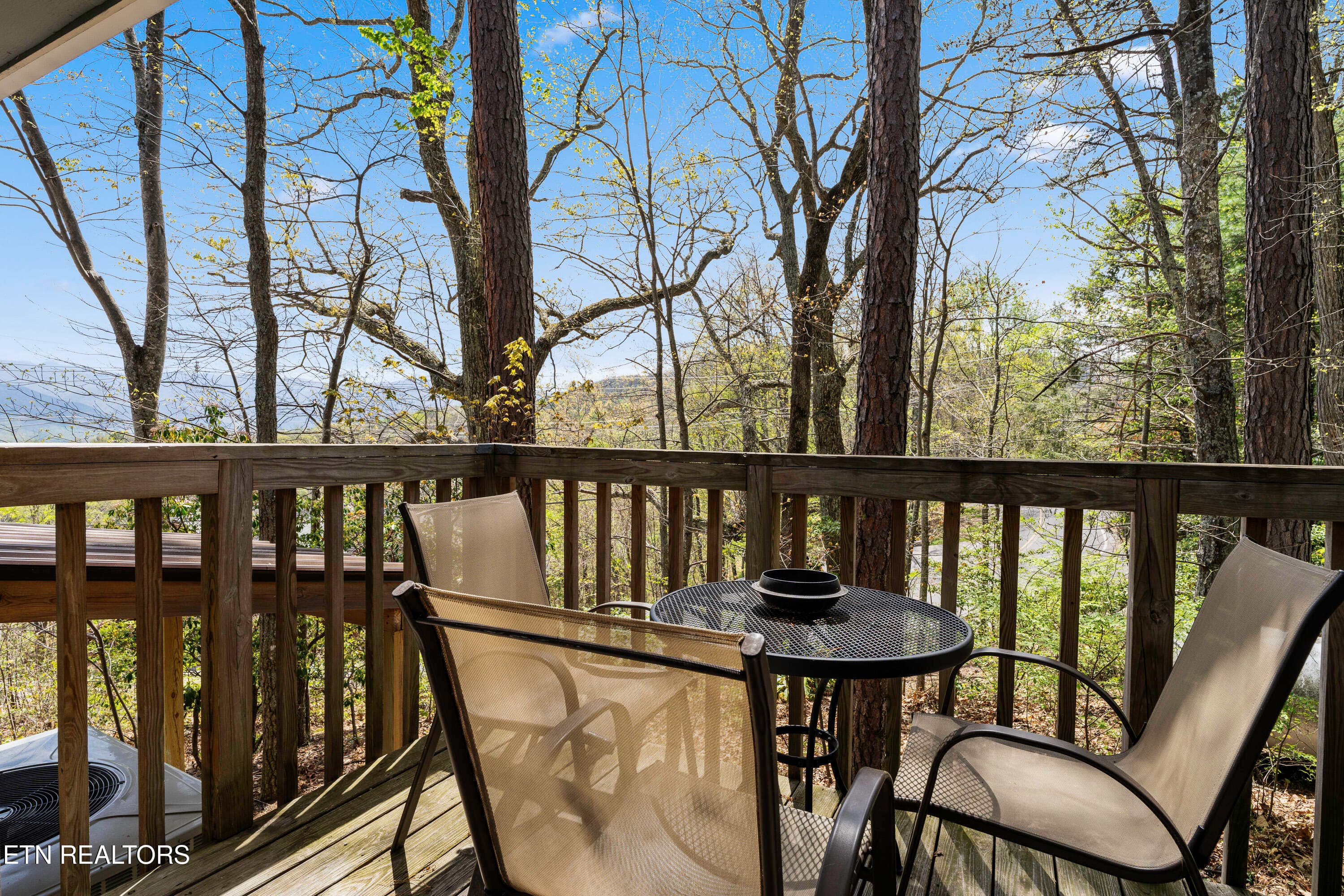 Side Deck off Kitchen - 1066 Ski View Drive, Gatlinburg, TN 37738, Gatlinburg
