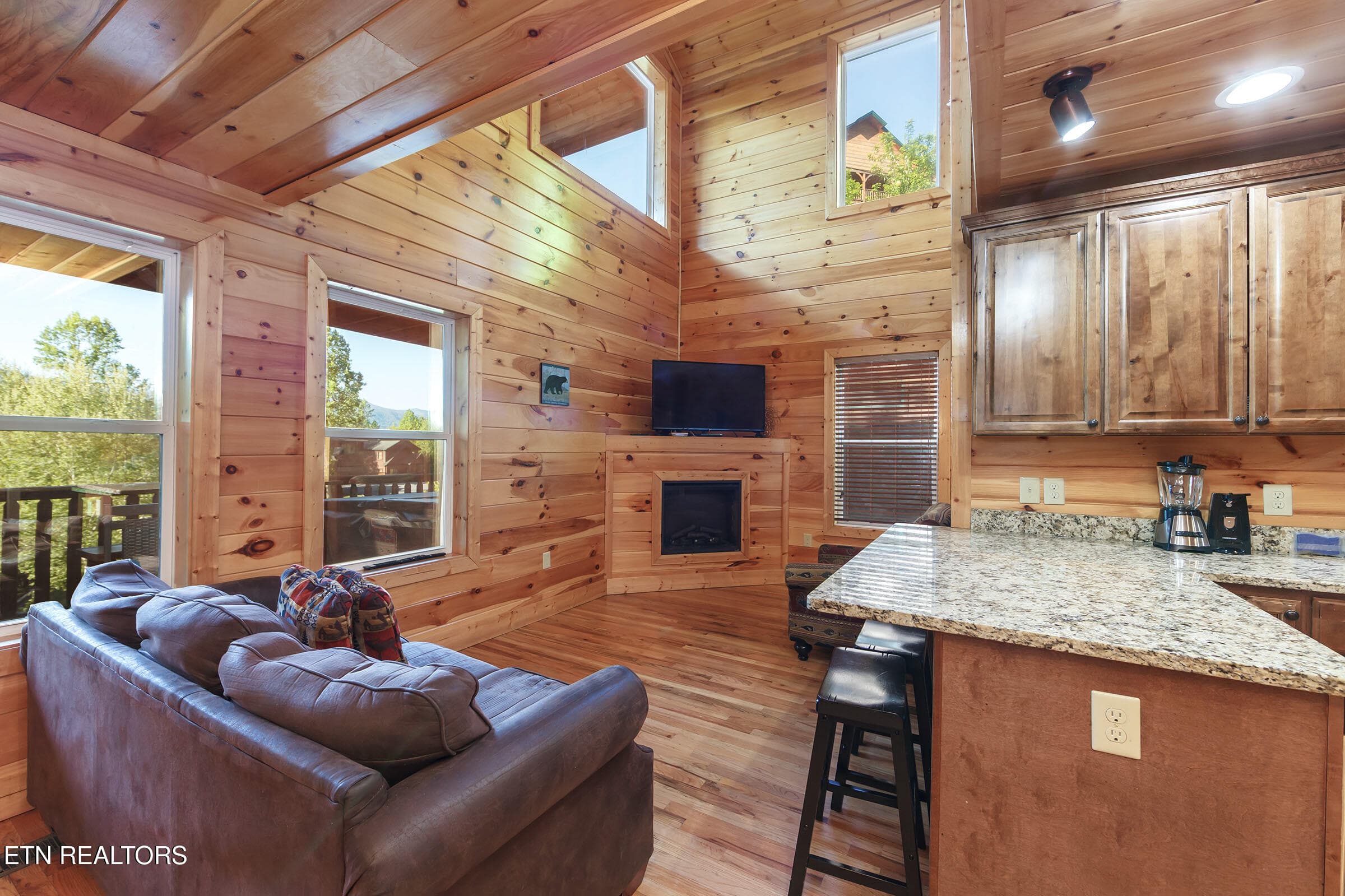 living room shot - 714 Mountain Stream Way, Gatlinburg, TN 37738, Gatlinburg