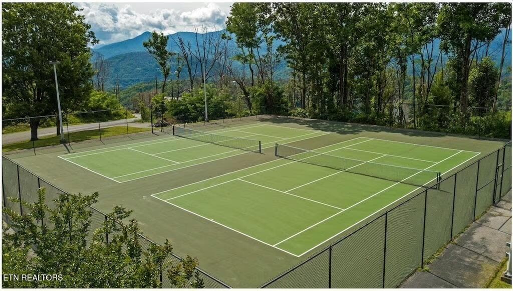 Chalet Village Tennis Courts - 1066 Ski View Drive, Gatlinburg, TN 37738, Gatlinburg