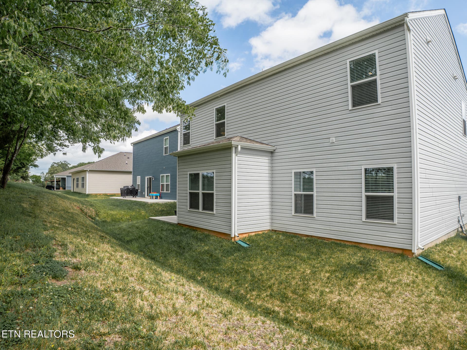 Backyard - 142 Thistle Drive, Bluff City, TN 37618