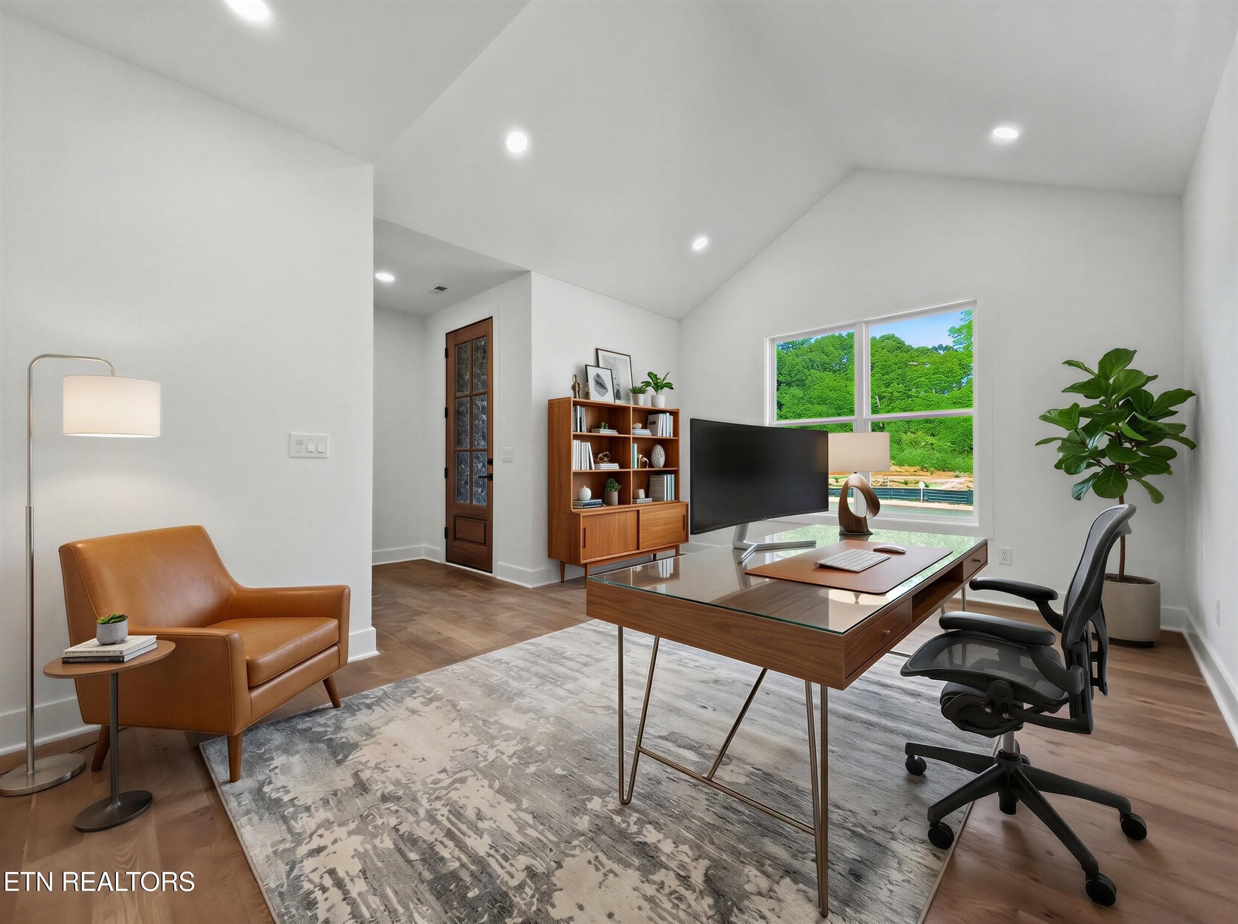 Virtually Staged Dining/Office - 5317 Arza Lane, Knoxville, TN 37918, Knoxville
