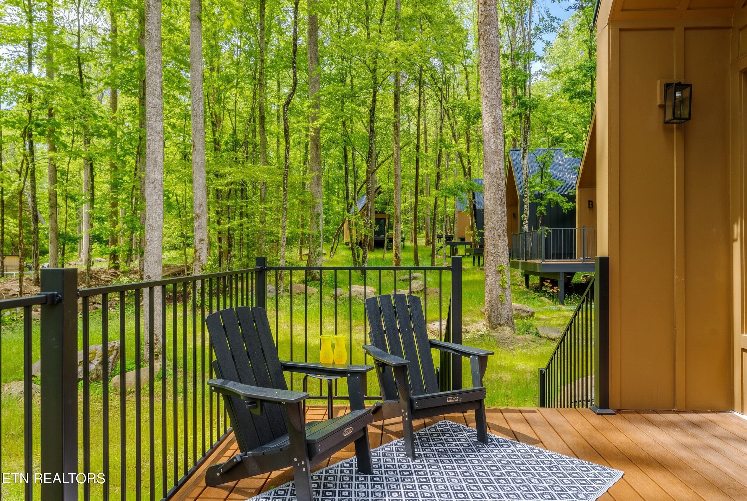 View from Furnished Model Deck - 210 Braydens Way, Gatlinburg, TN 37738, Gatlinburg