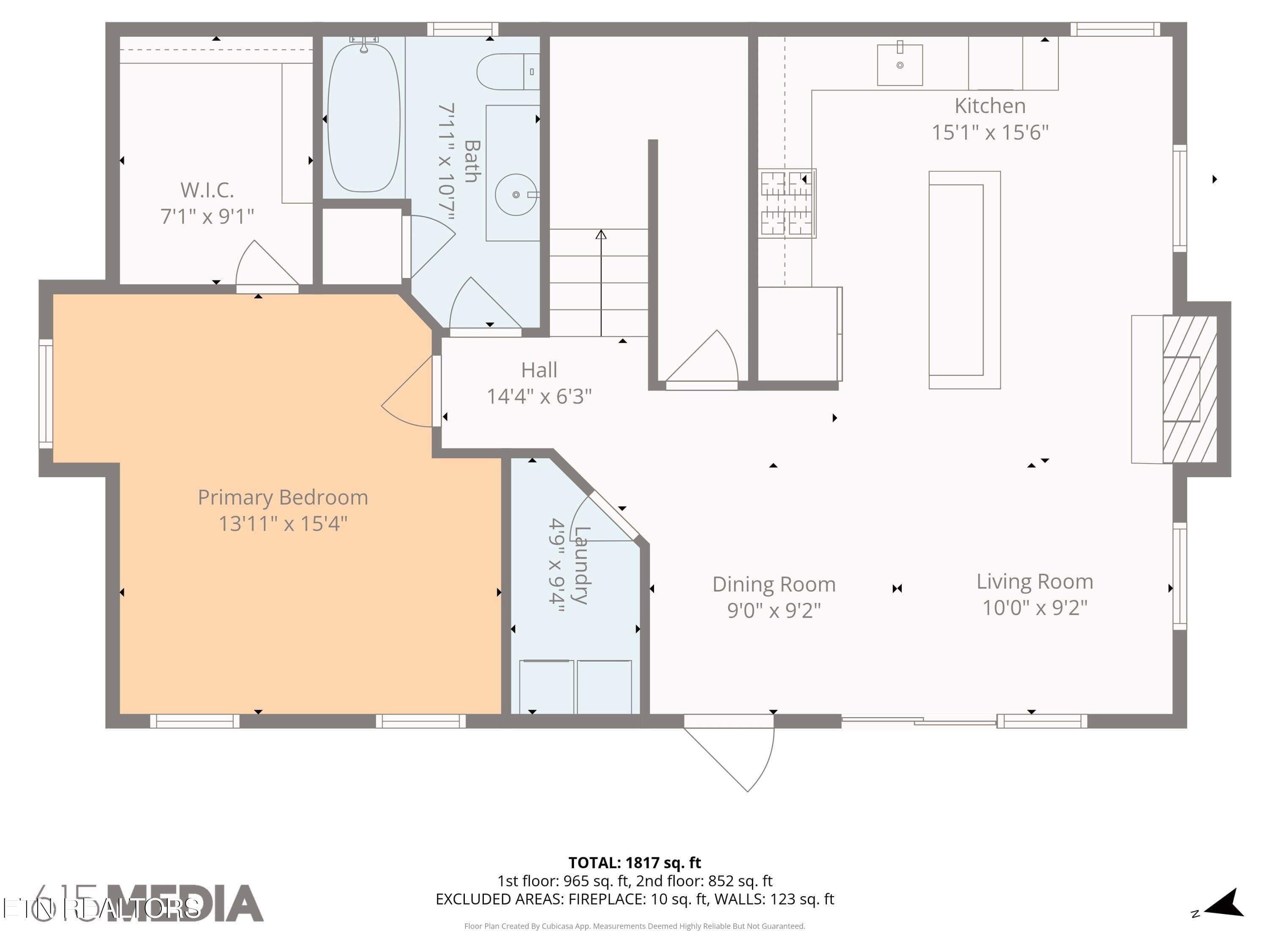 Willie Shell Main Floorplan - 161 Willie Shell Rd, Reliance, TN 37369