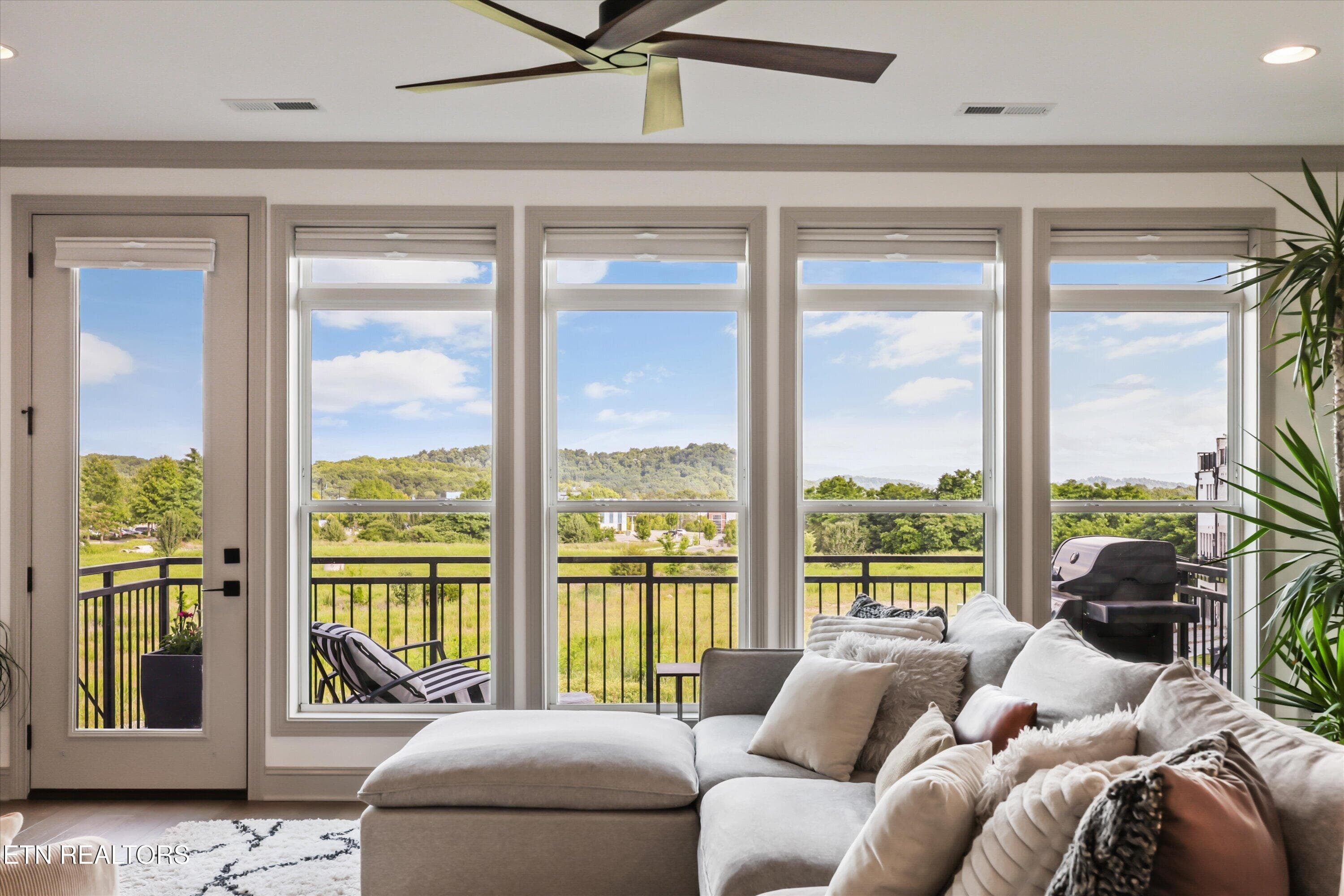 View from Living Room - 9456 Horizon Drive, Knoxville, TN 37922, Knoxville