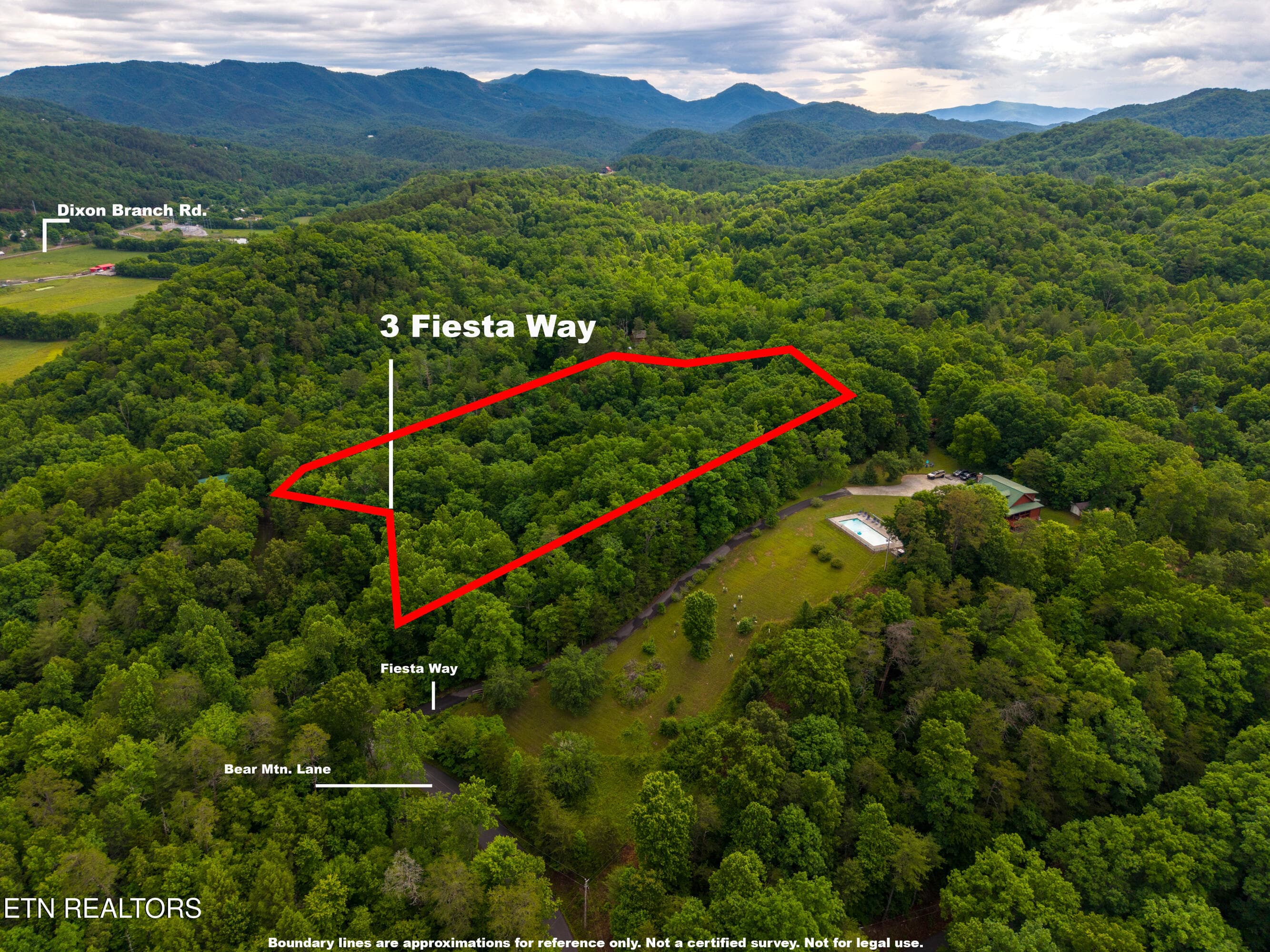 3Fiesta_Boundary3 - Lot 3 Fiesta Way, Sevierville, TN 37876