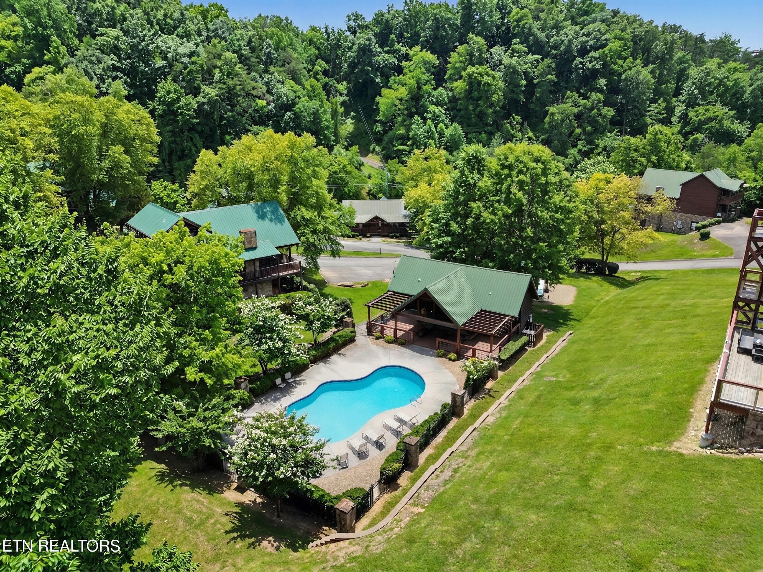 Ariel Drone Photo - 1629 Little Cabin Loop, Pigeon Forge, TN 37862, Pigeon Forge