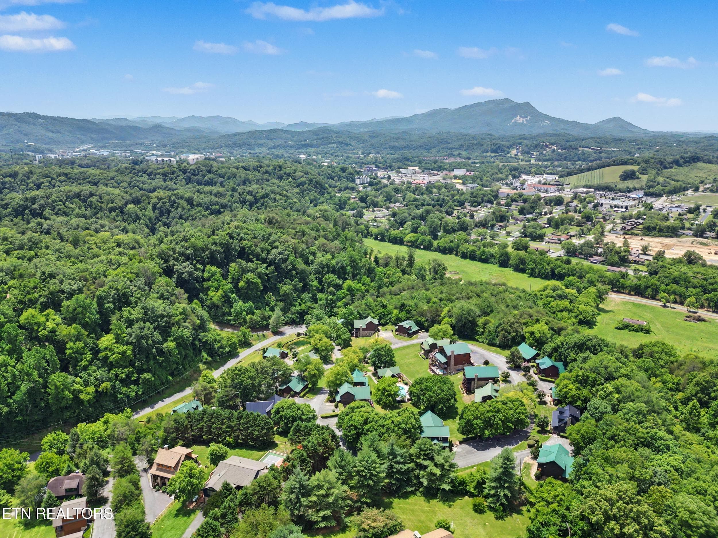 Ariel View of Subdivision - 1629 Little Cabin Loop, Pigeon Forge, TN 37862, Pigeon Forge