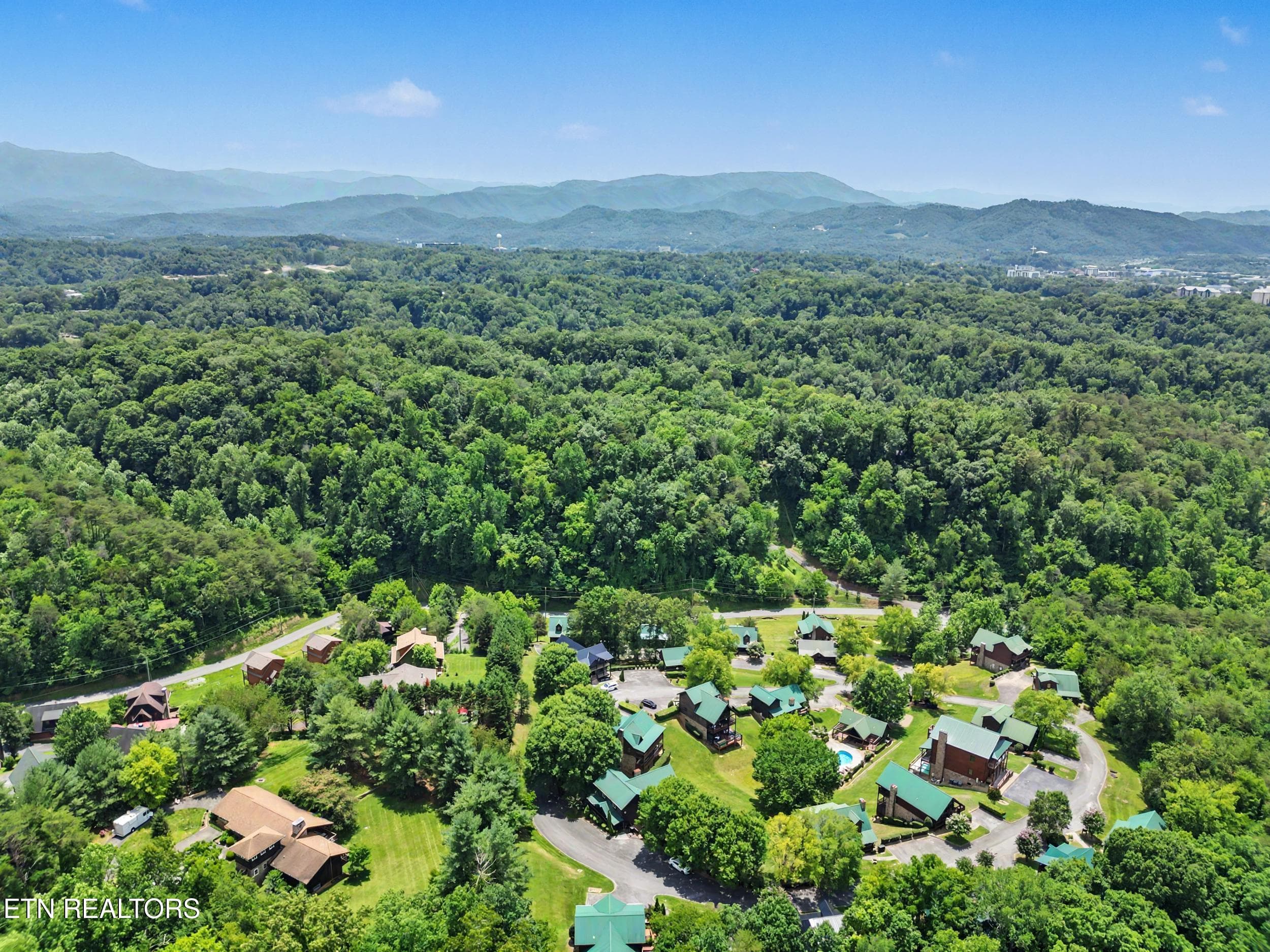 Ariel View of Subdivision - 1629 Little Cabin Loop, Pigeon Forge, TN 37862, Pigeon Forge