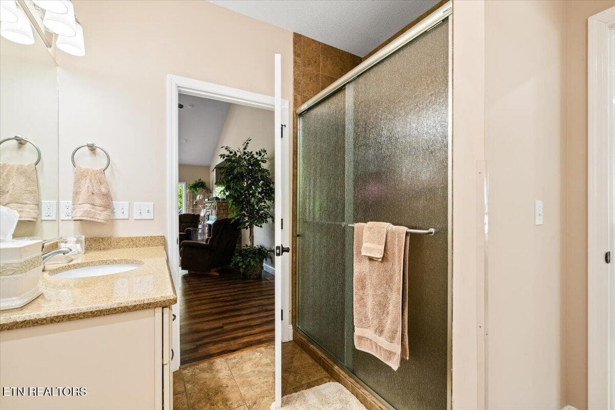 Guest Bath 1 Shower - 1380 E Norris Point Rd, LaFollette, TN 37766, LaFollette
