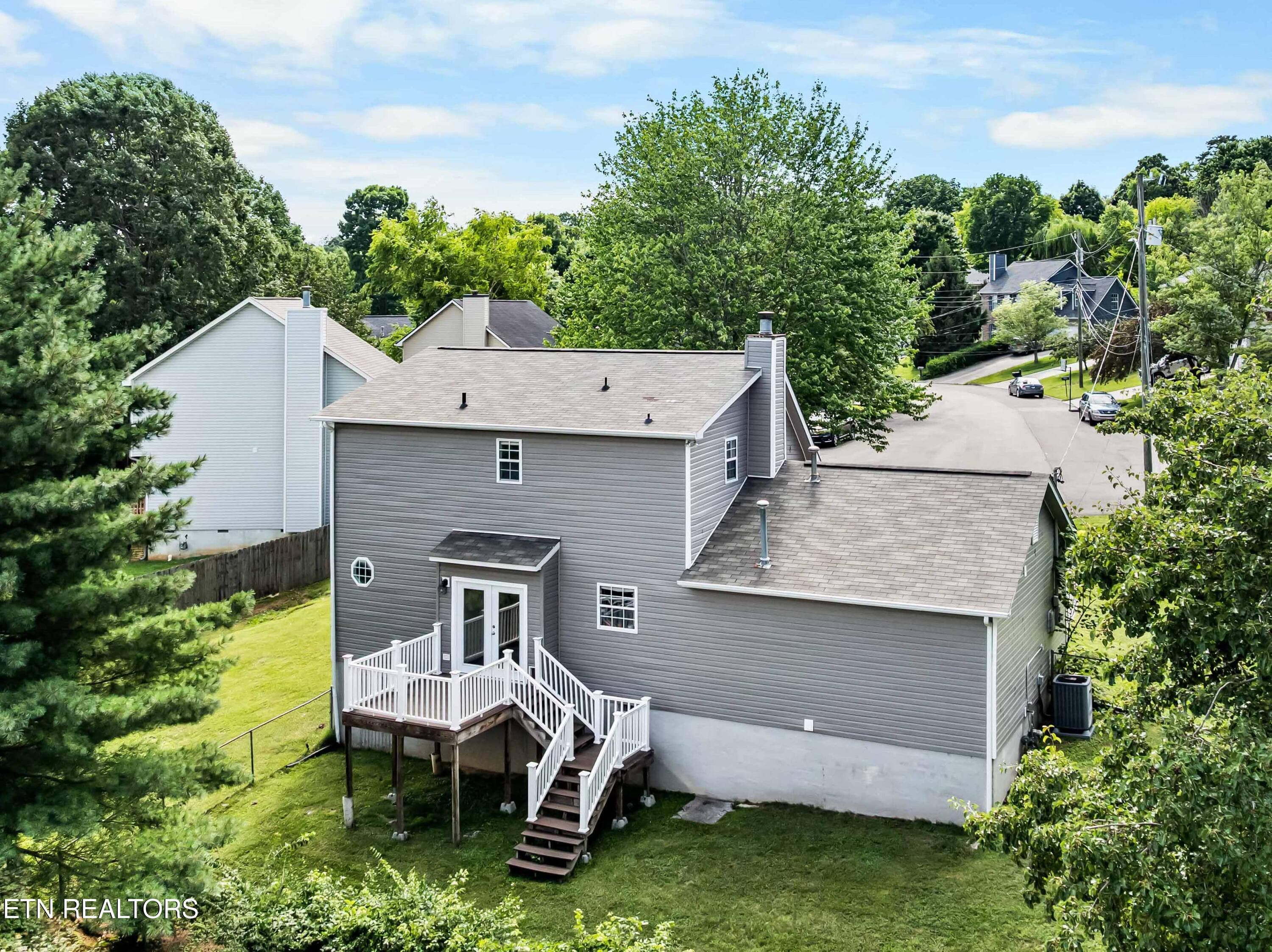 Back of house - 4541 Kinlock Lane, Knoxville, TN 37921, Knoxville