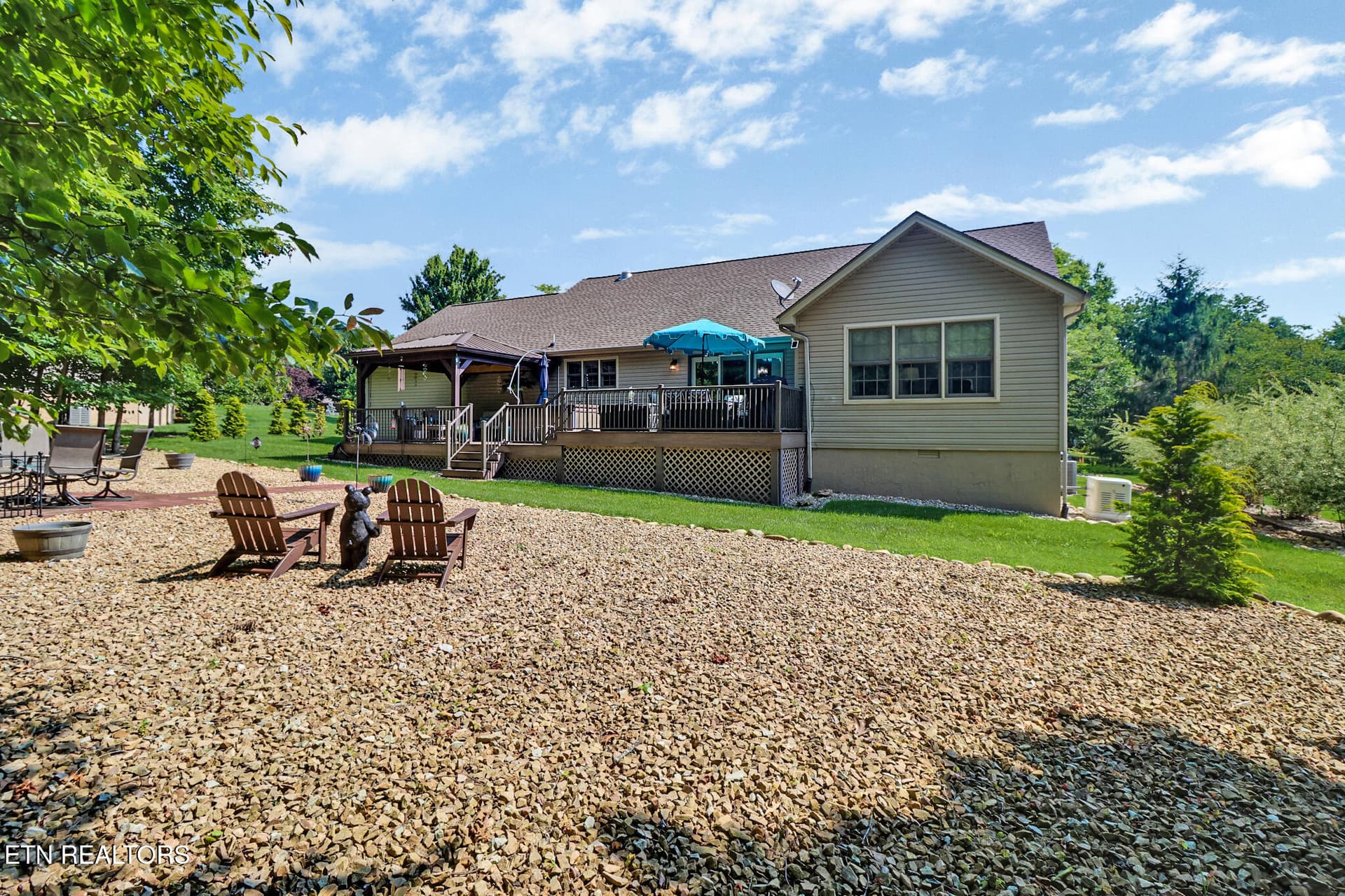 Back of home - 151 Northridge Drive, Crossville, TN 38558