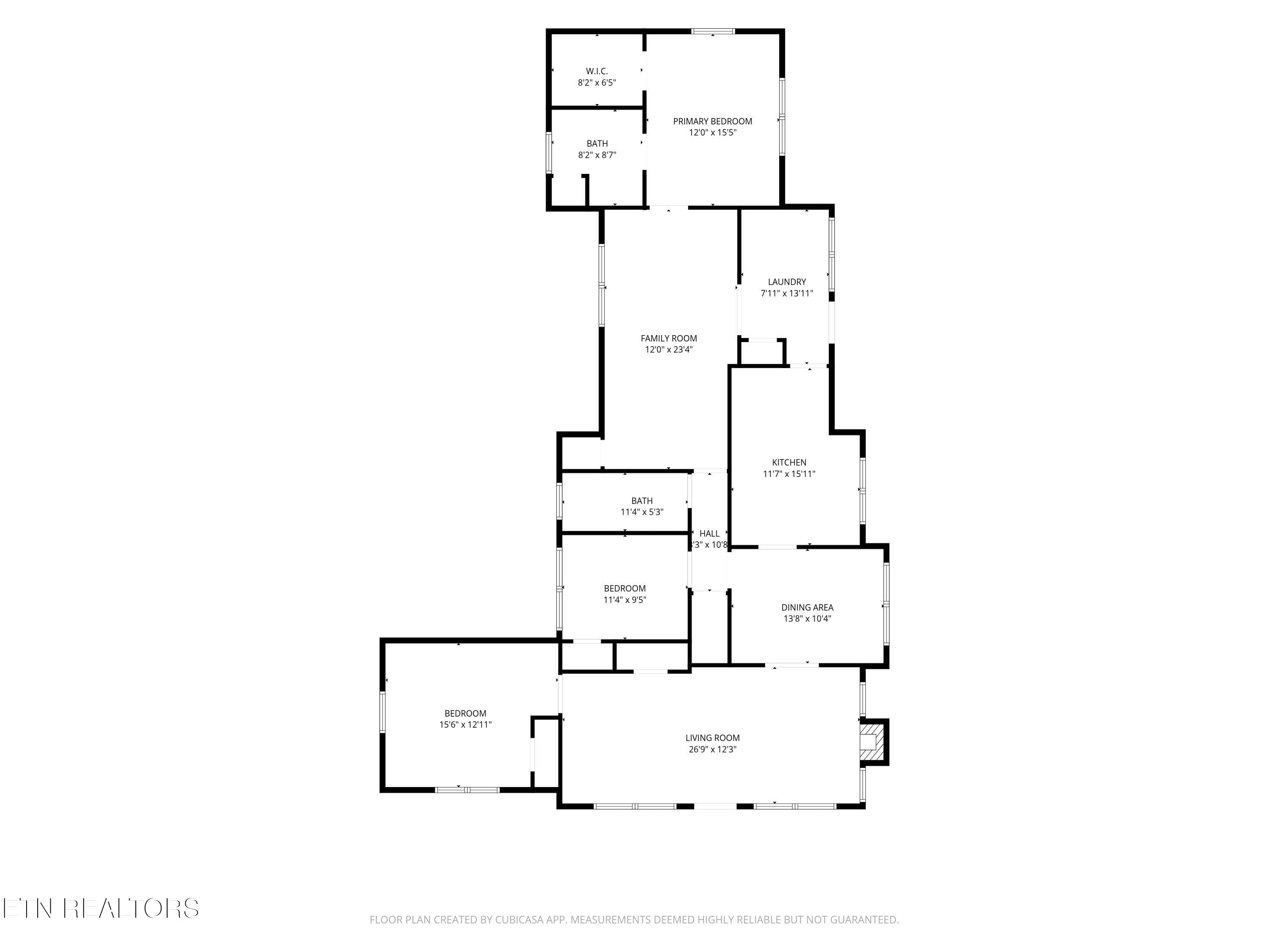 house floor plan - 710 Rickman Rd, Livingston, TN 38570, Livingston