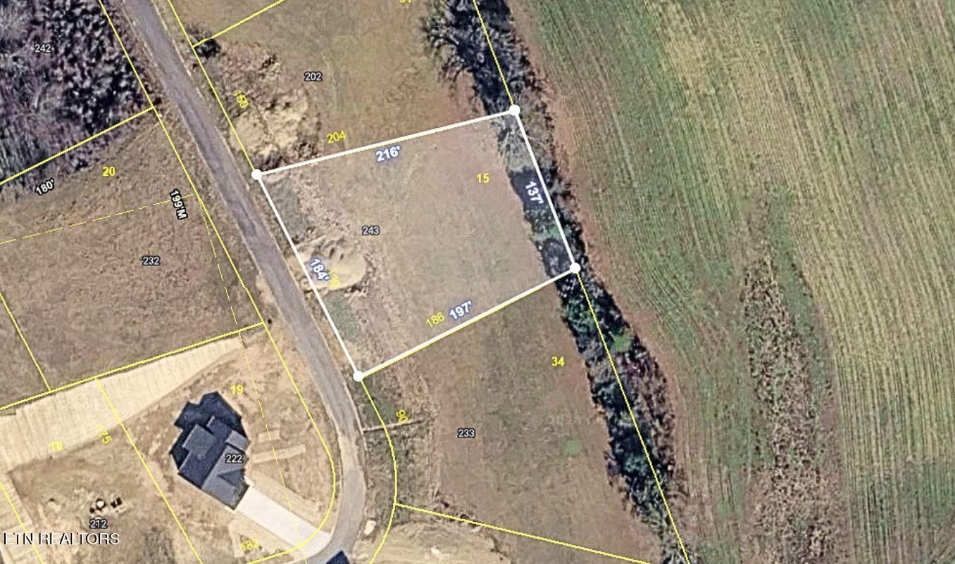 CRS TAX MAP - 243 Splendor Way, Parrottsville, TN 37843, Parrottsville