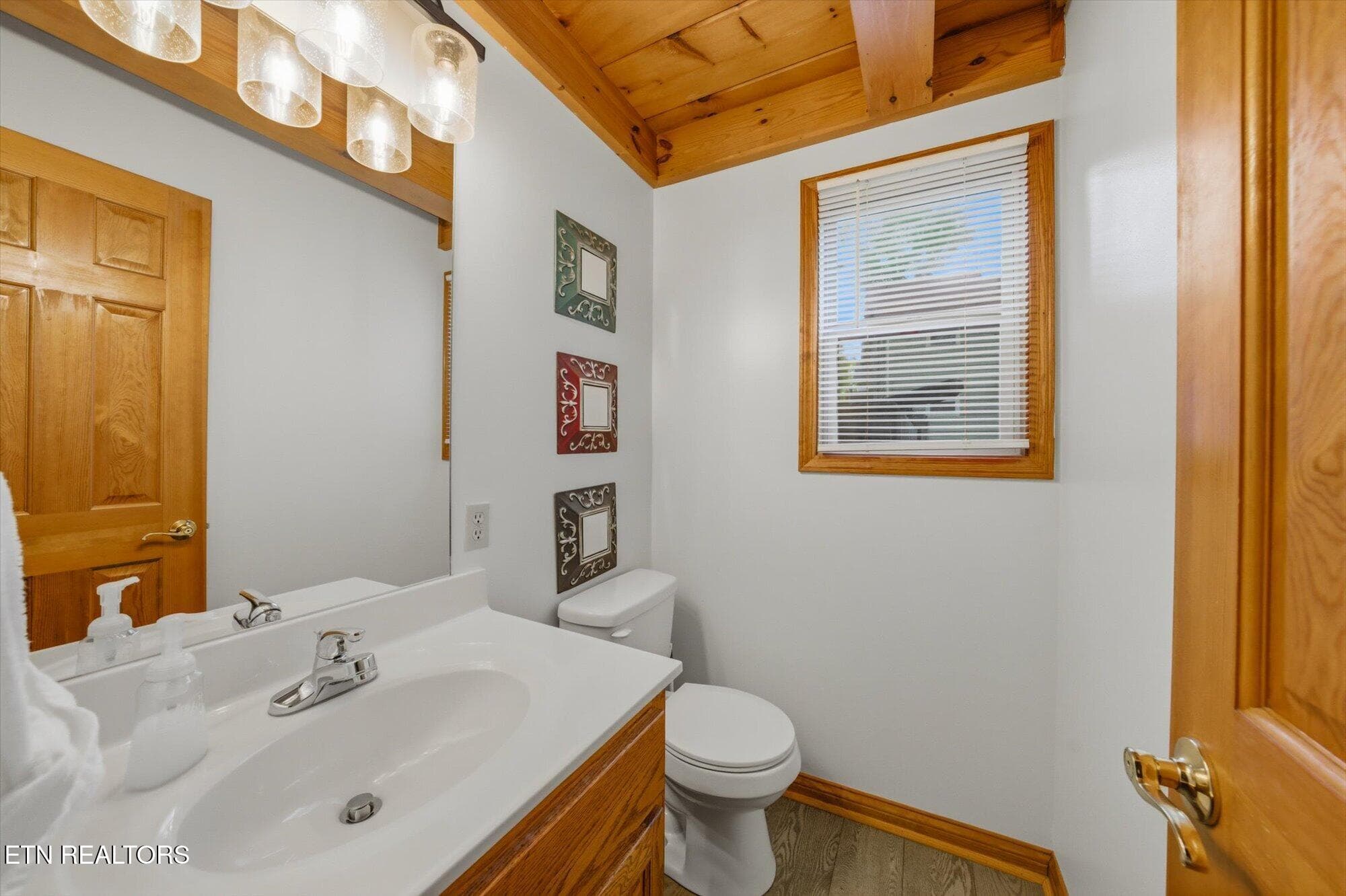 main level guest bath - 123 Flat Lake Circle, Speedwell, TN 37870, Speedwell