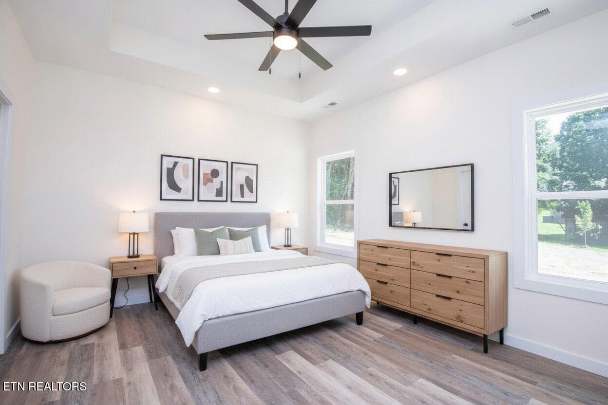 Staged Master Bedroom - 2008 Woods-Smith Rd, Knoxville, TN 37921, Knoxville