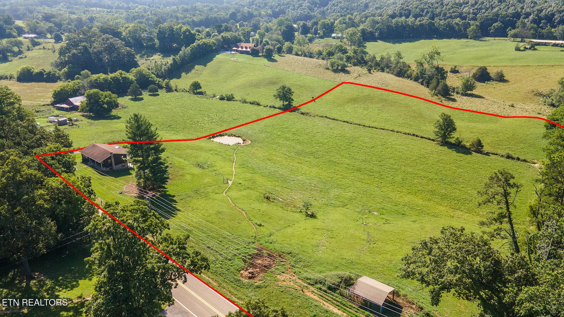 Rick Tipton_4635 Warrensburg Road_Aerial - 4635 Warrensburg Rd, Greeneville, TN 37743