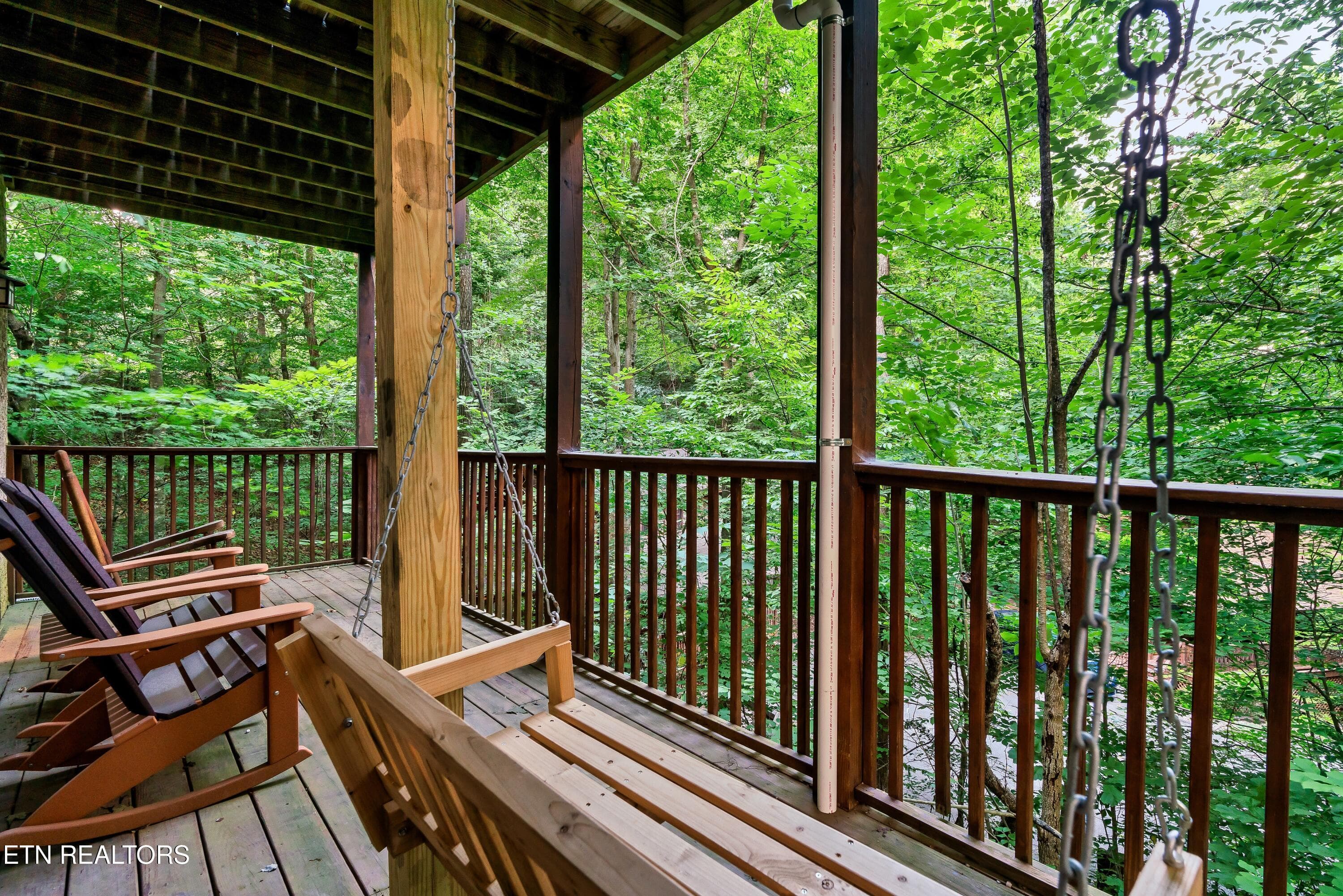Master Private Balcony - 722 Nighthawk Way, Pigeon Forge, TN 37863, Pigeon Forge