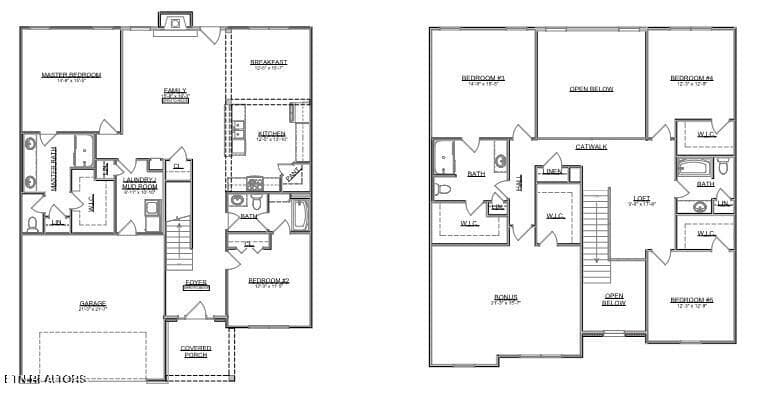 Wentworth Craftsman Front Entry Floor Pl - 213 Roseberry St Lot122B, Oak Ridge, TN 37830