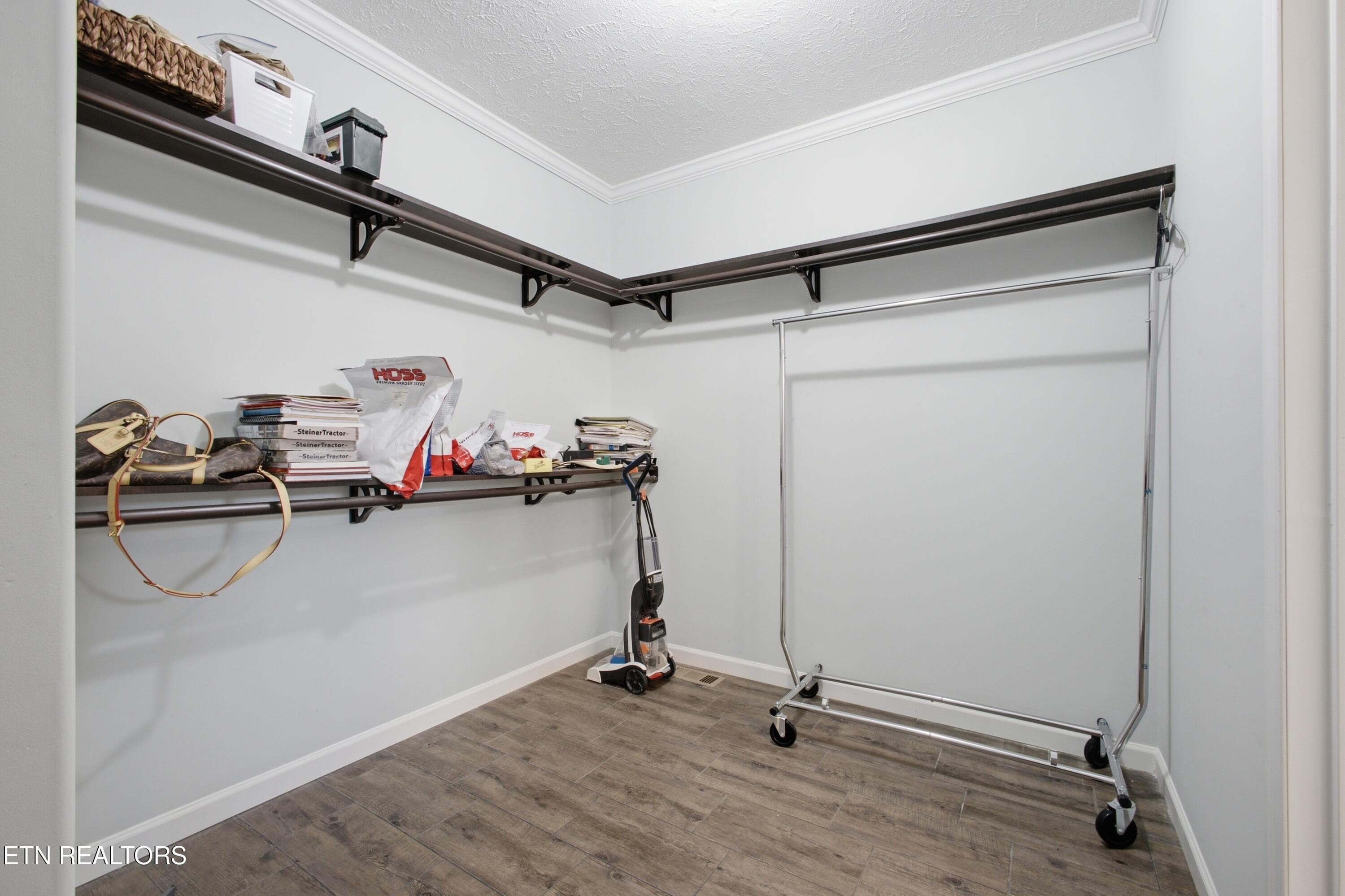 Walk in closet - 127 Narramore Lane, Philadelphia, TN 37846