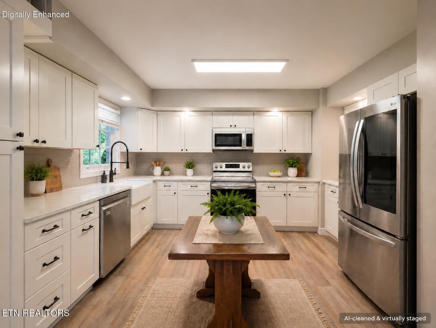 Modern Scandinavian kitchen interior wit - 164 Cheeskogili Way, Loudon, TN 37774