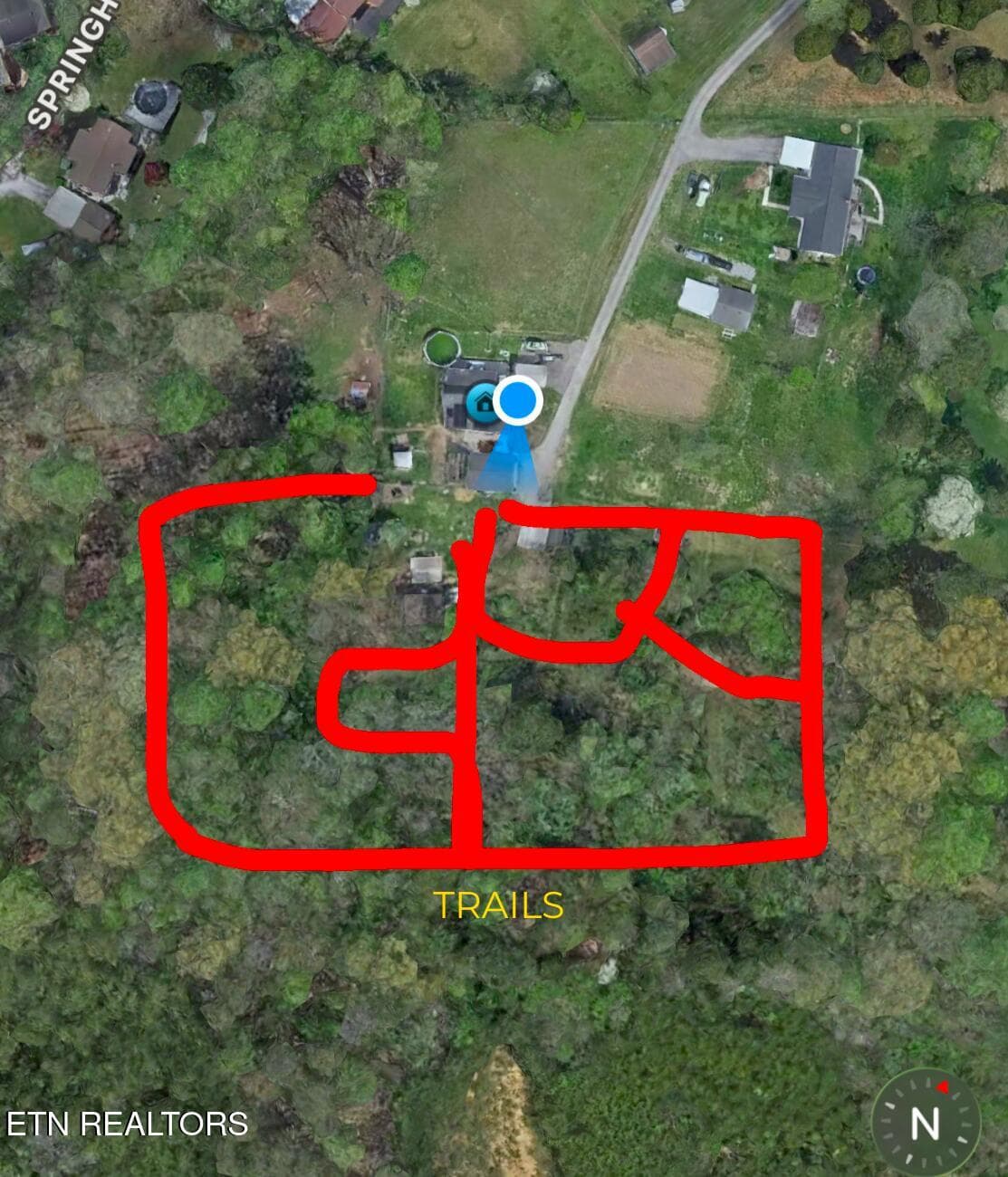Trails - 119 Springhouse Rd, Powell, TN 37849, Powell