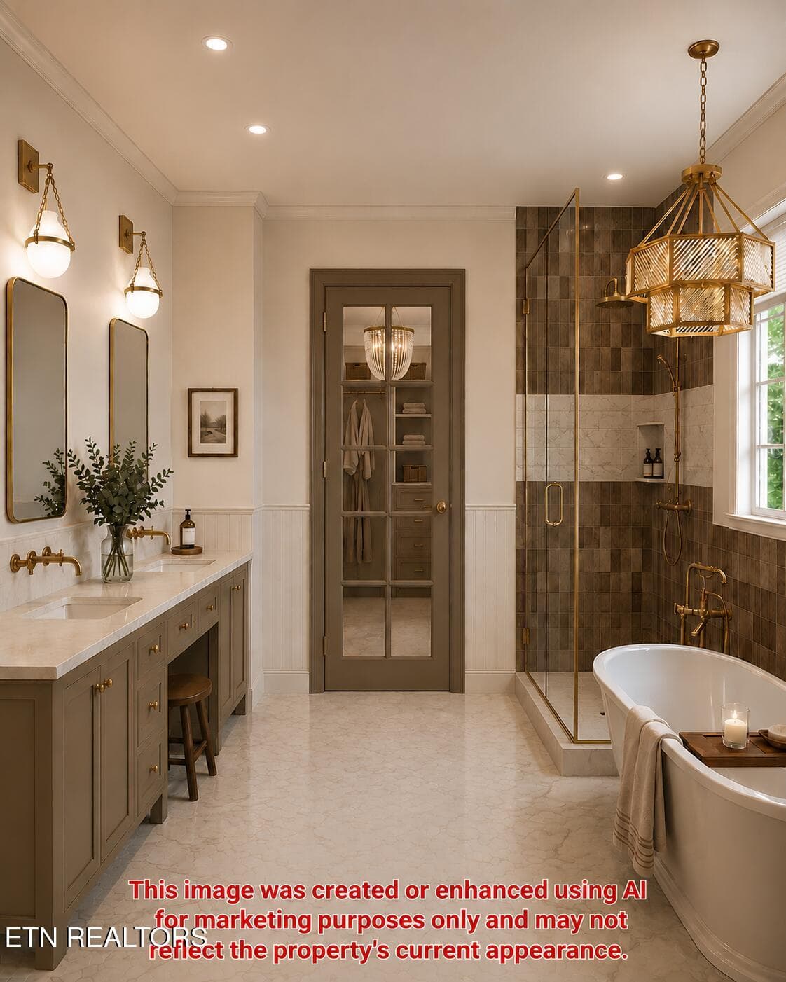 PRIMARY BATH - 9830 Clingmans Dome Drive, Knoxville, TN 37922
