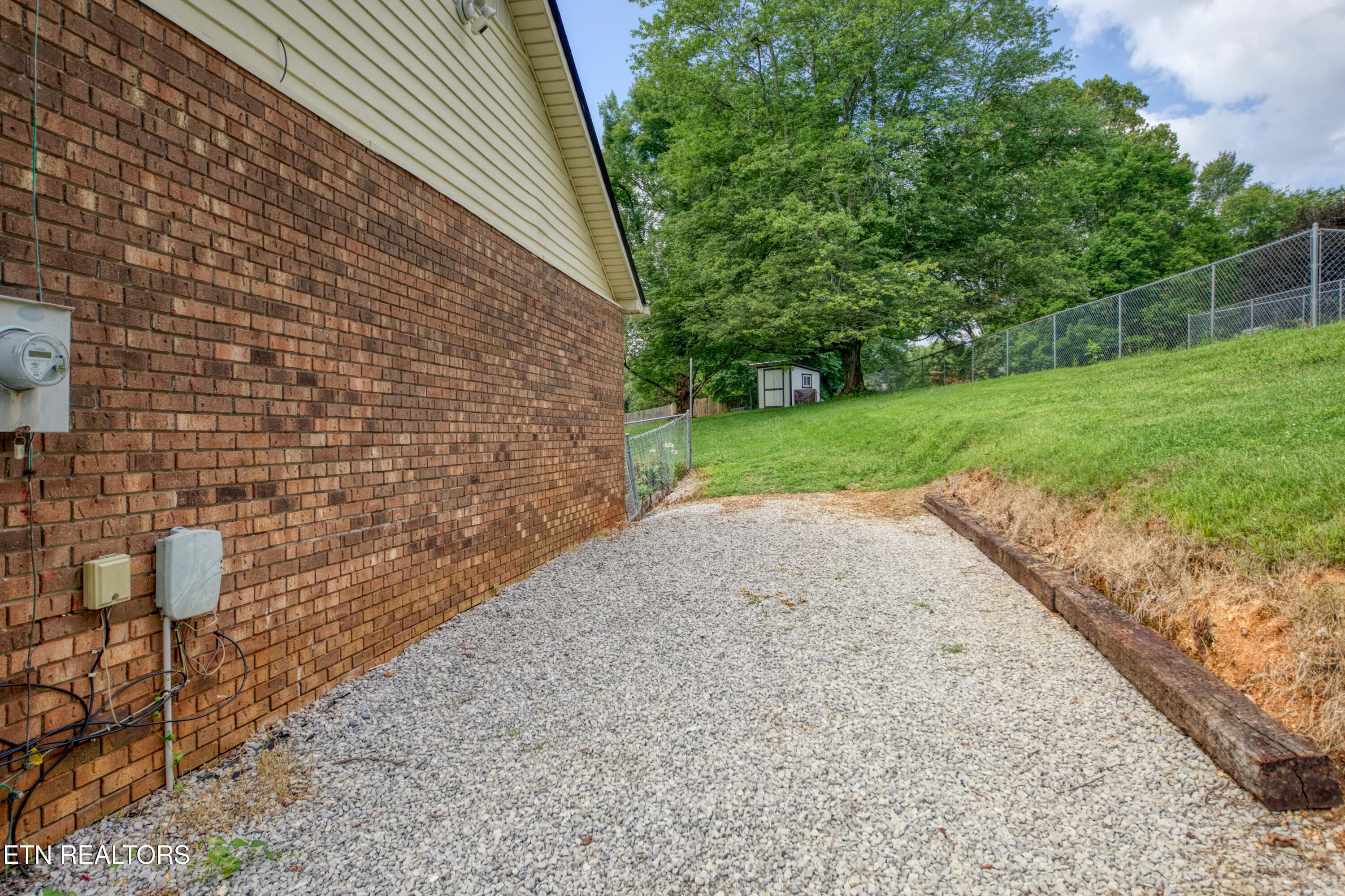 Side Driveway - 12516 Pony Express Drive, Knoxville, TN 37934, Knoxville