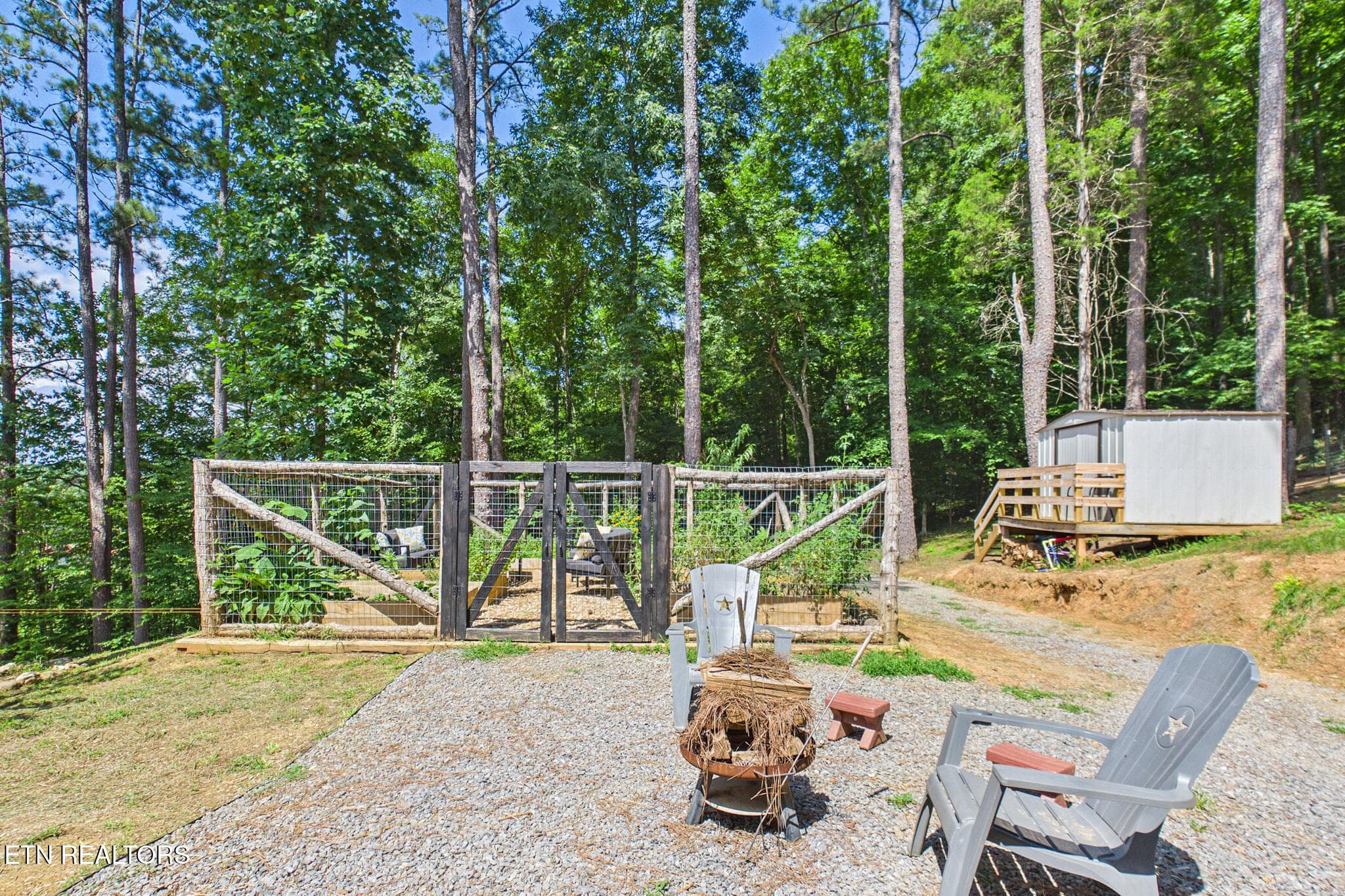 Fenced Garden - 361 County Road 38, Riceville, TN 37370, Riceville