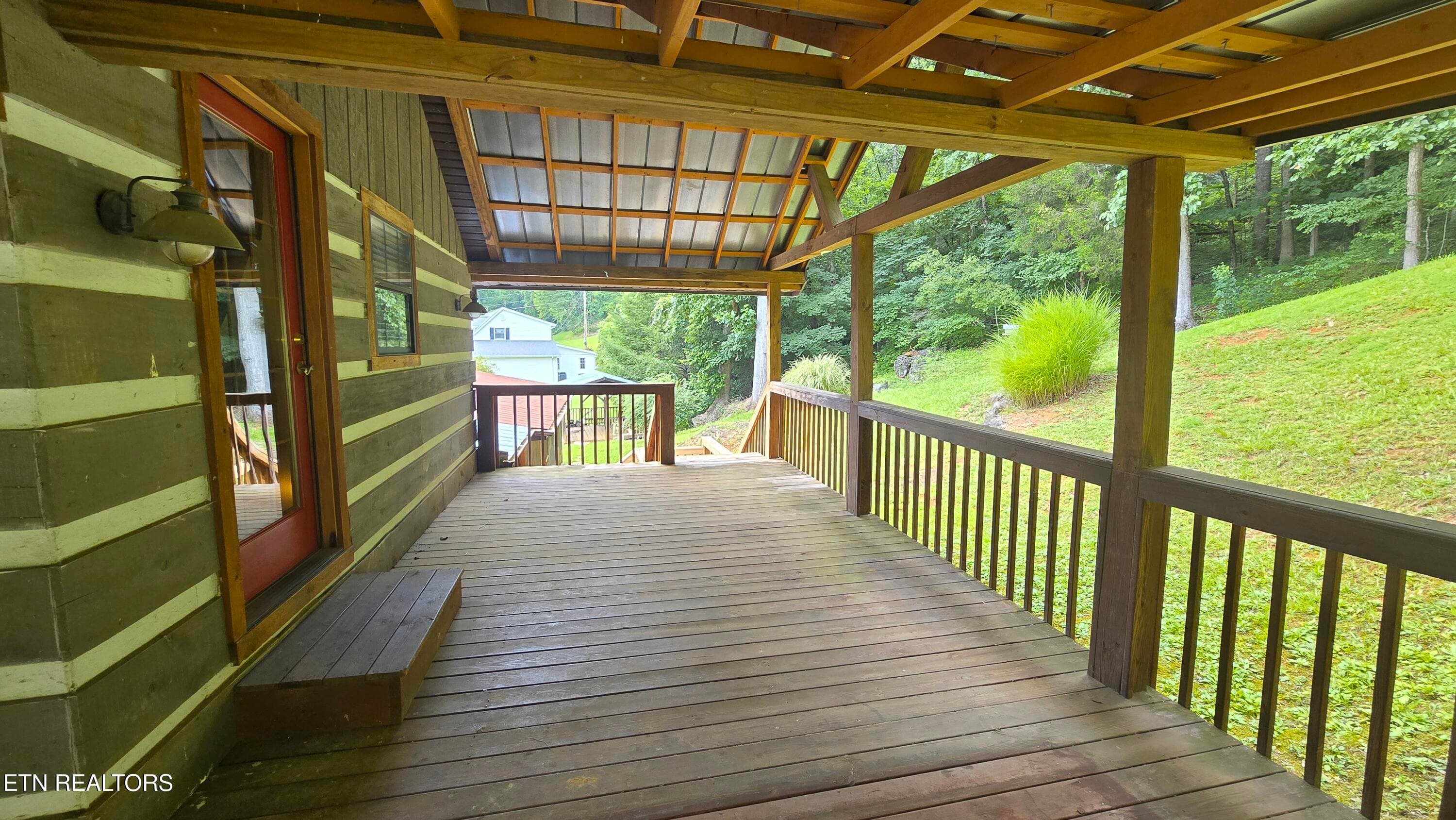 2nd Floor Porch - 5494 Lone Mountain Rd, New Tazewell, TN 37825
