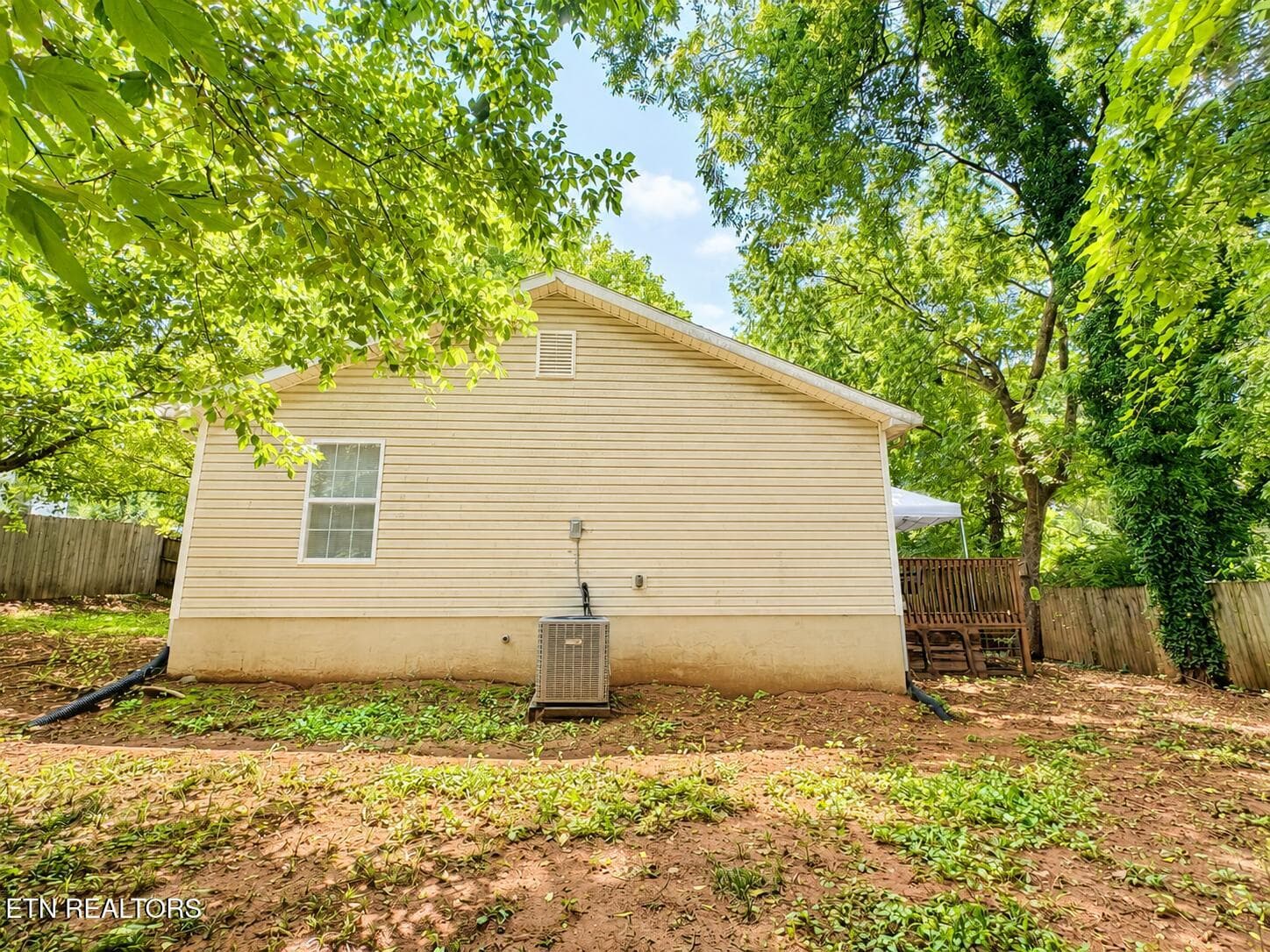 Back of Home - 2519 SE Seaton Ave, Knoxville, TN 37920, Knoxville