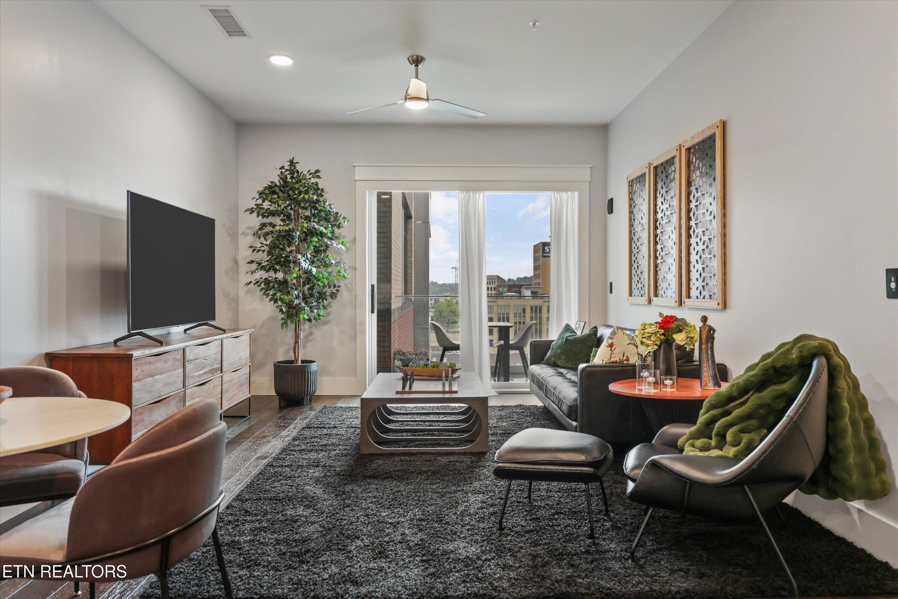 Great Room w/Downtown View - 333 W Depot Ave 602, Knoxville, TN 37917, Knoxville