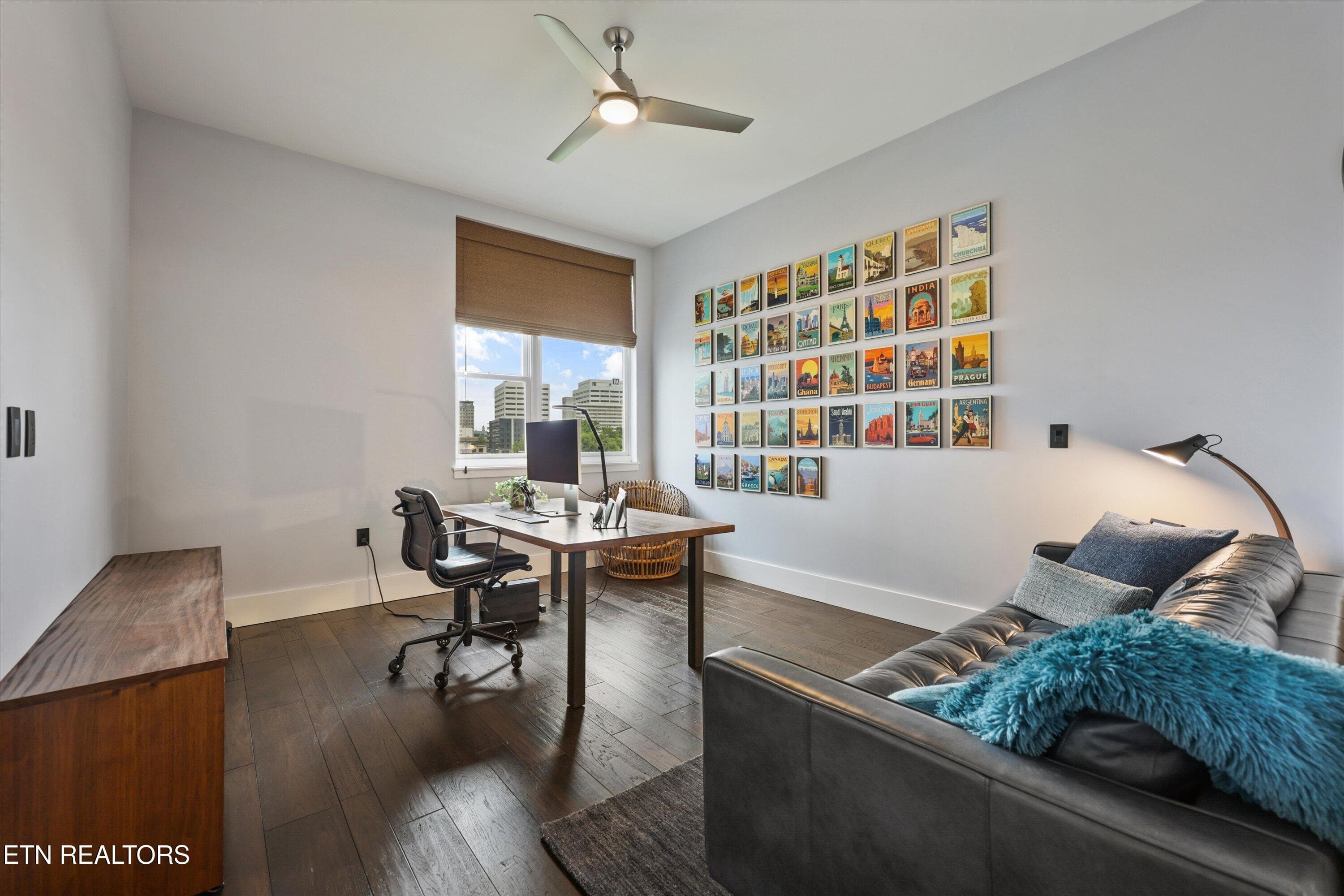 Primary Bedroom Used as Office - 333 W Depot Ave 602, Knoxville, TN 37917, Knoxville