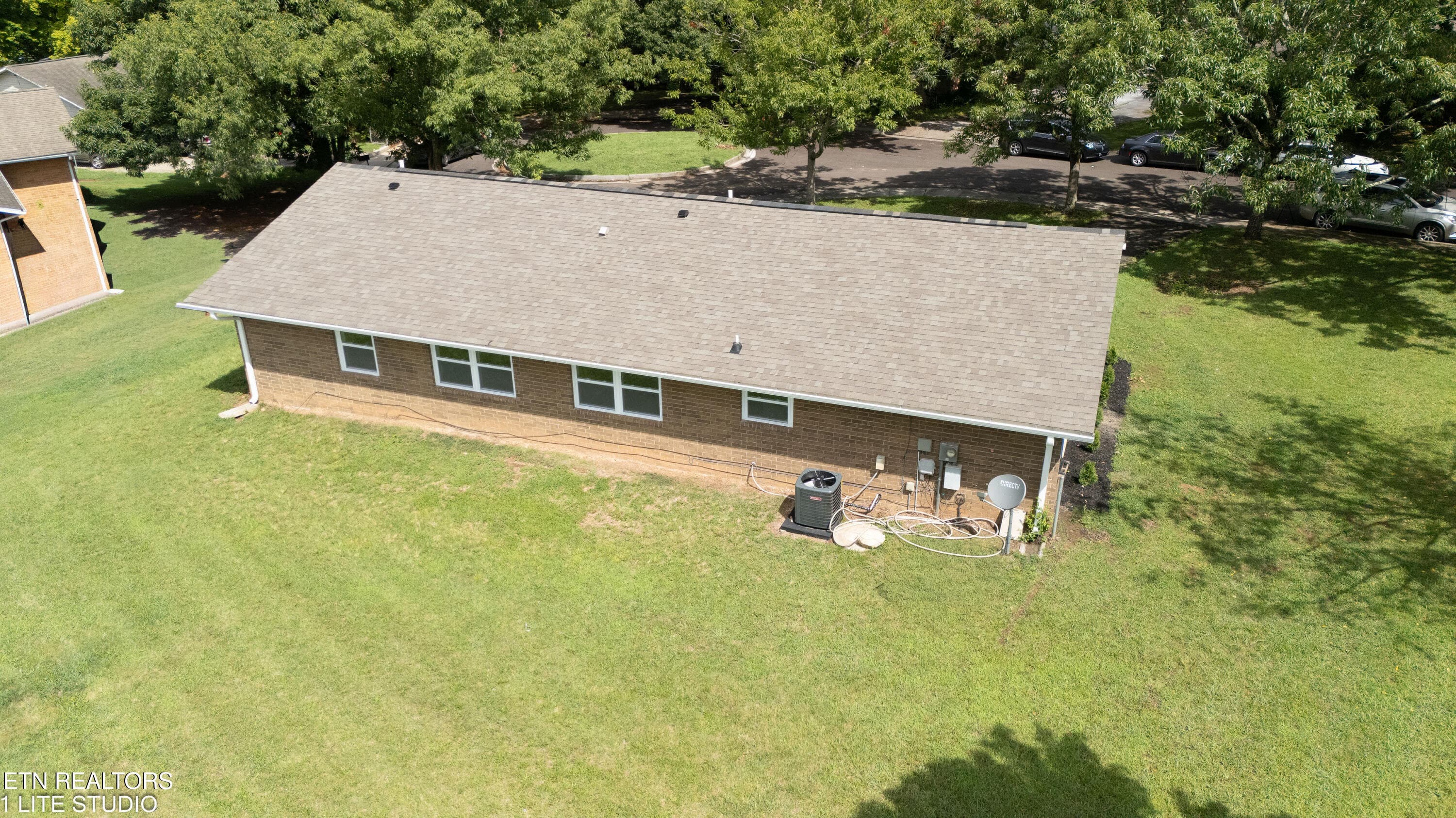 Aerial View Back Yard - 1658 Laurans Ave, Knoxville, TN 37915, Knoxville