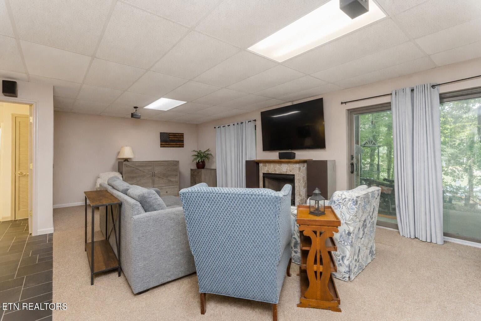 Lower level great room - 579 Dogwood Lane, Spring City, TN 37381, Spring City
