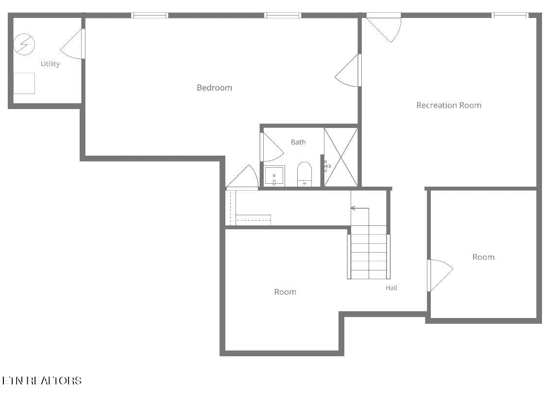 Walkout Basement - 436 Laurel Ridge Lane, Knoxville, TN 37922, Knoxville