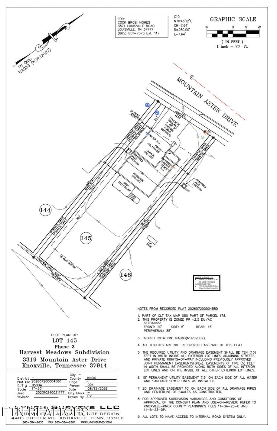 Site - 3319 Mountain Aster Drive, Knoxville, TN 37924, Knoxville